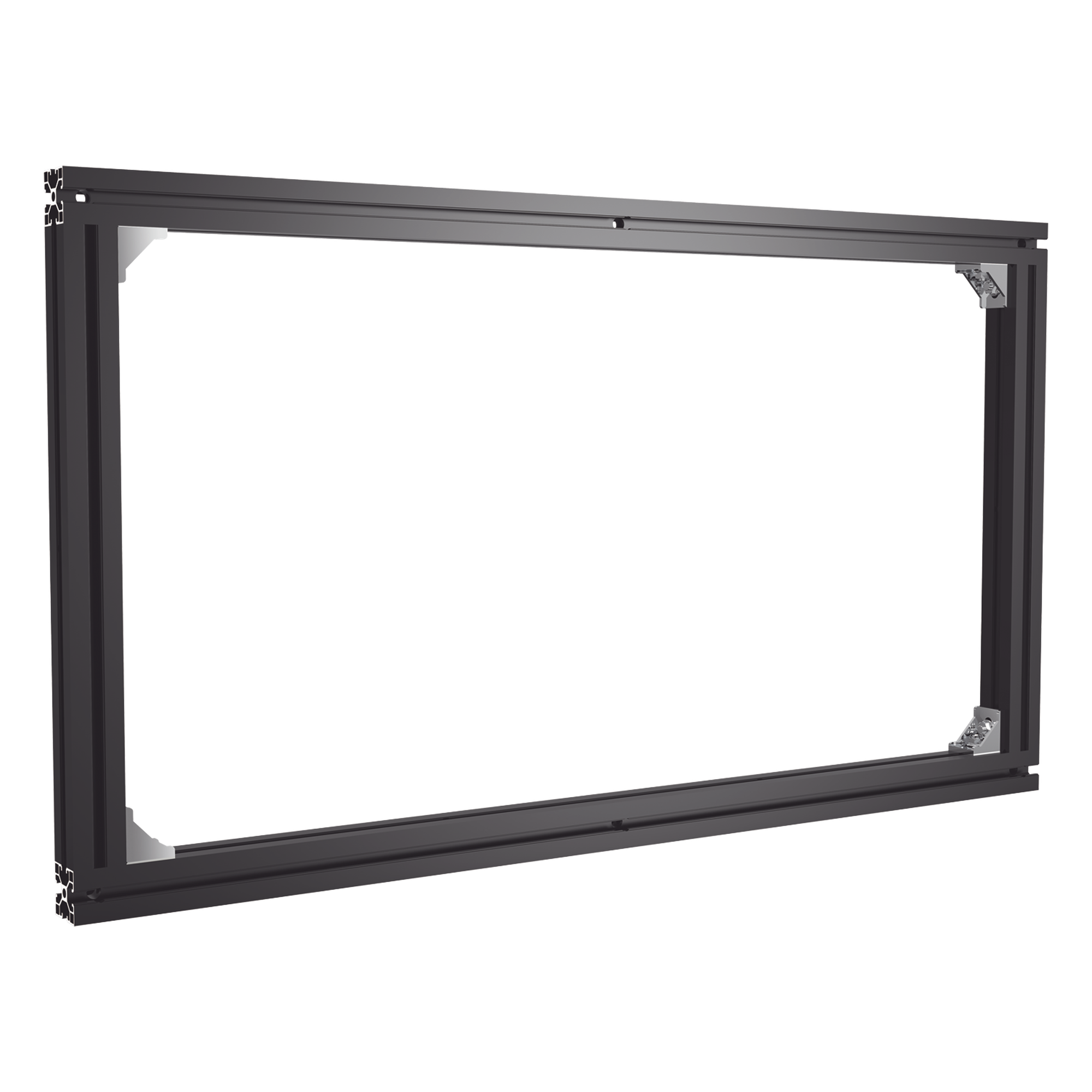 Montaje de Pared para 2 Paneles LED / Uso en Interior / Compatible con DS-D4425FI-CAF(B) y DS-D4418FI-CAF(B) — HIKVISION · SKU DS-DL124854W
