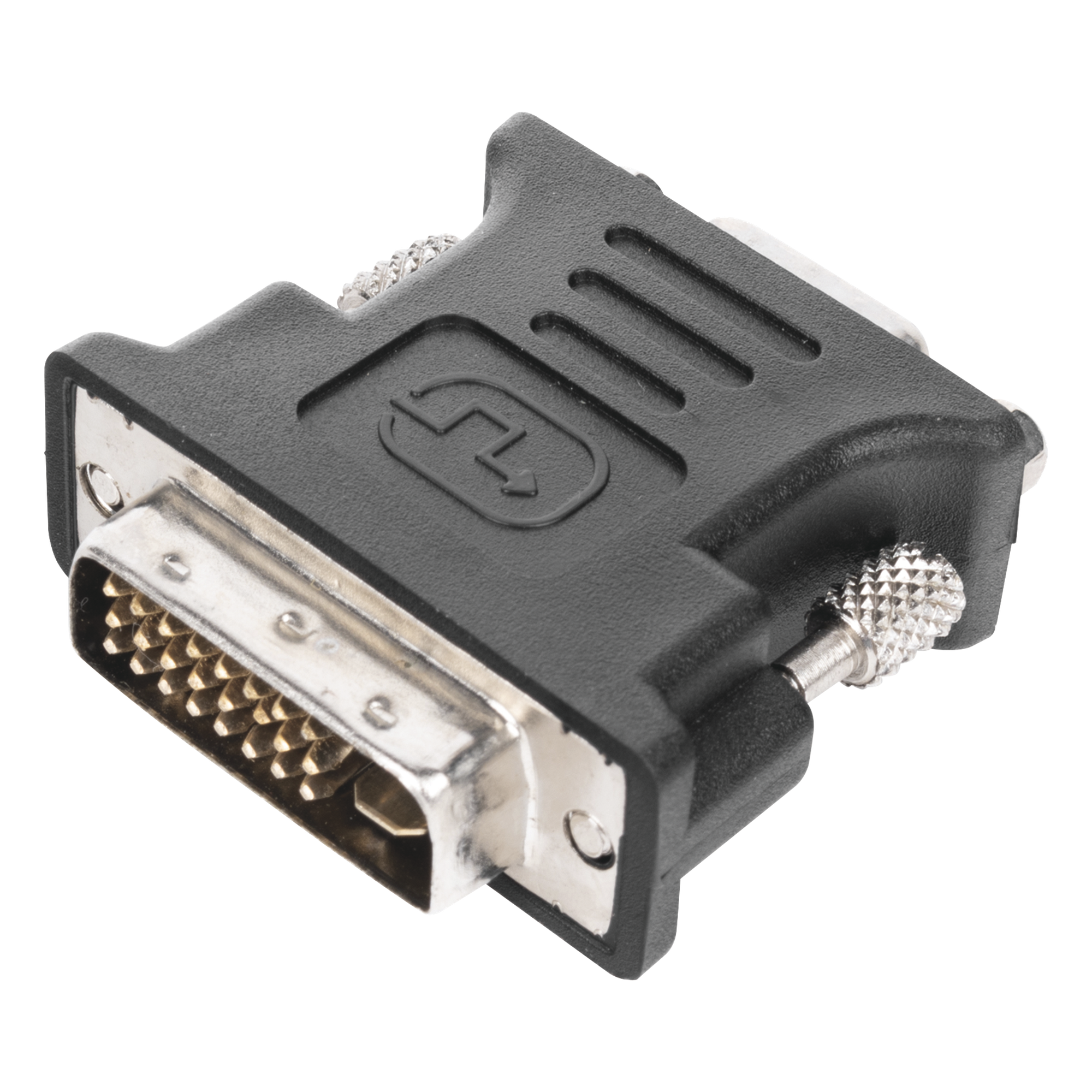 Adaptador DVI Macho a VGA Hembra — EPCOM POWERLINE · SKU DVI-VGA