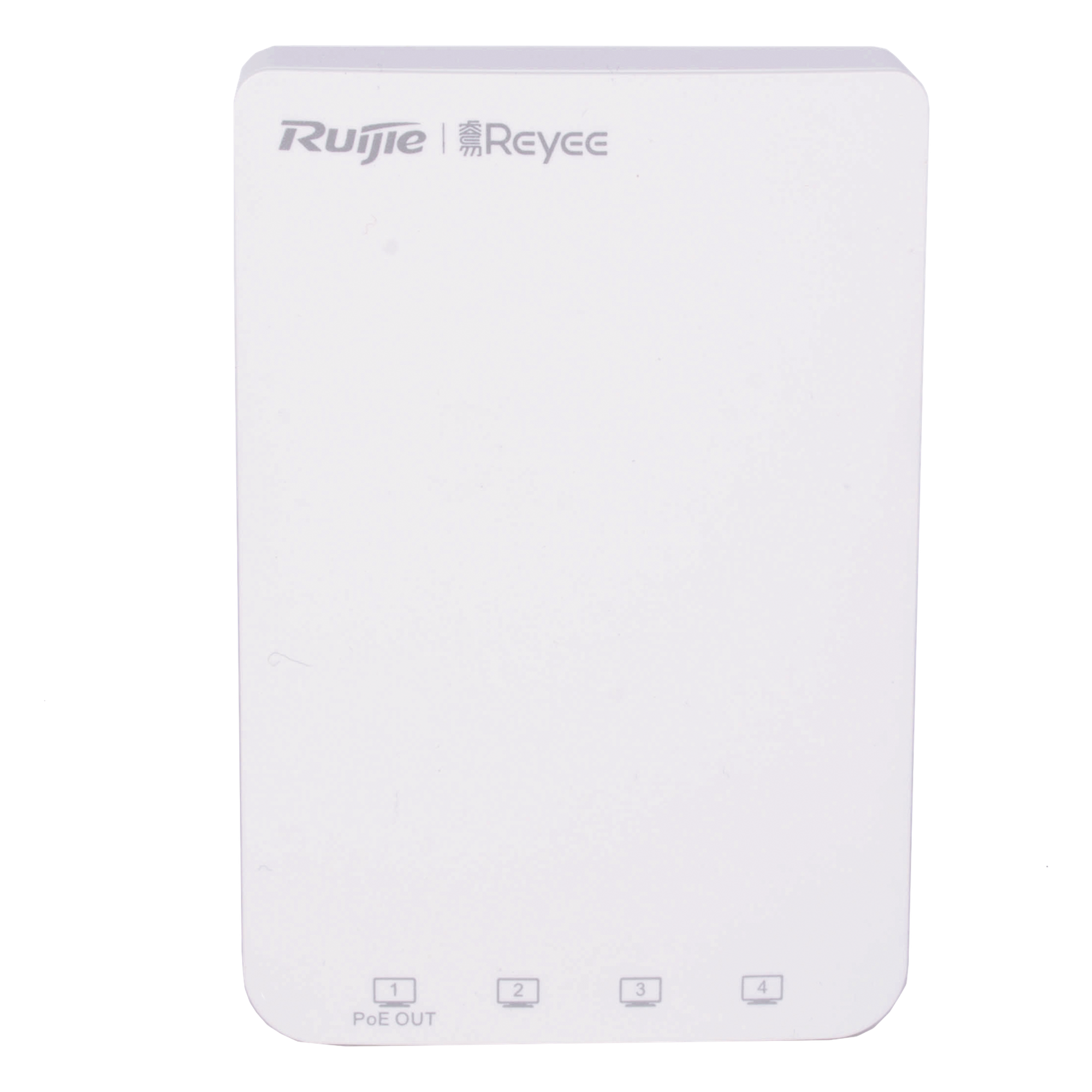 Punto de Acceso Wall Plate / Wi-Fi 5 / 1267 Mbps / MU-MIMO 2x2 / 5 Puertos Gigabit / PoE Out / Mesh / Beamforming — RUIJIE · SKU RG-RAP1200(P)