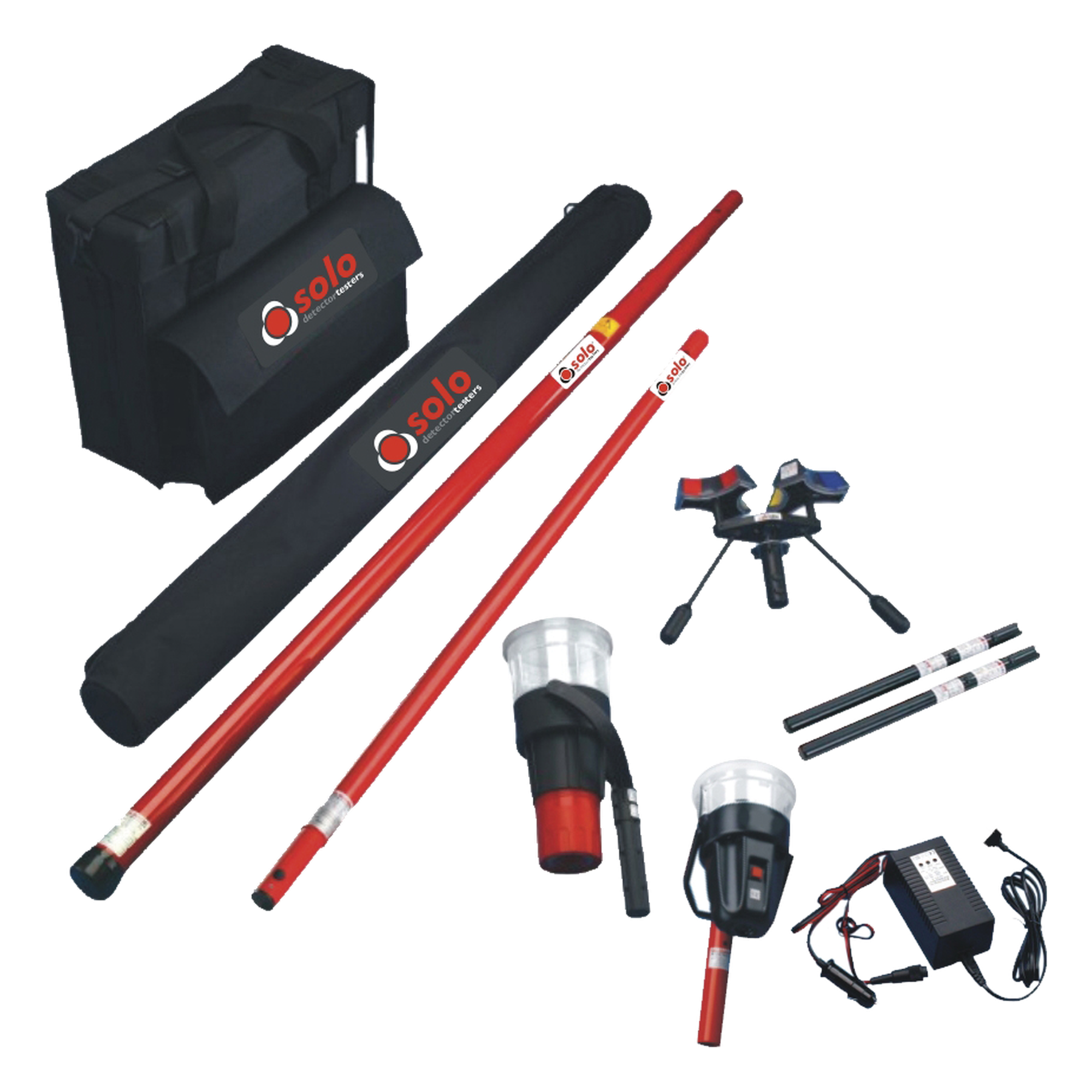 Kit Técnico para Prueba de Detectores Térmicos y de Humo — SDI · SKU SOLO-851-KIT