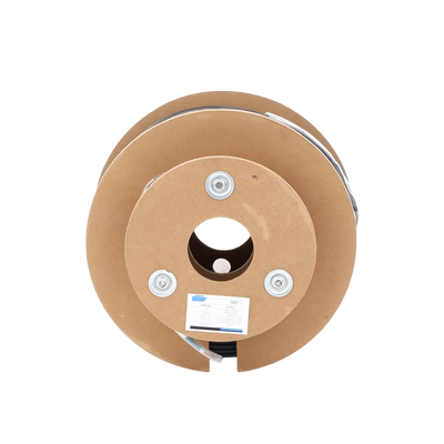 Carrete de Fibra Óptica Monomodo con Conectores LC-LC Duplex, Reforzada con Kevlar, de 150 Metros (492.13 Pies), Para Instalaciones Subterráneas por Tubería