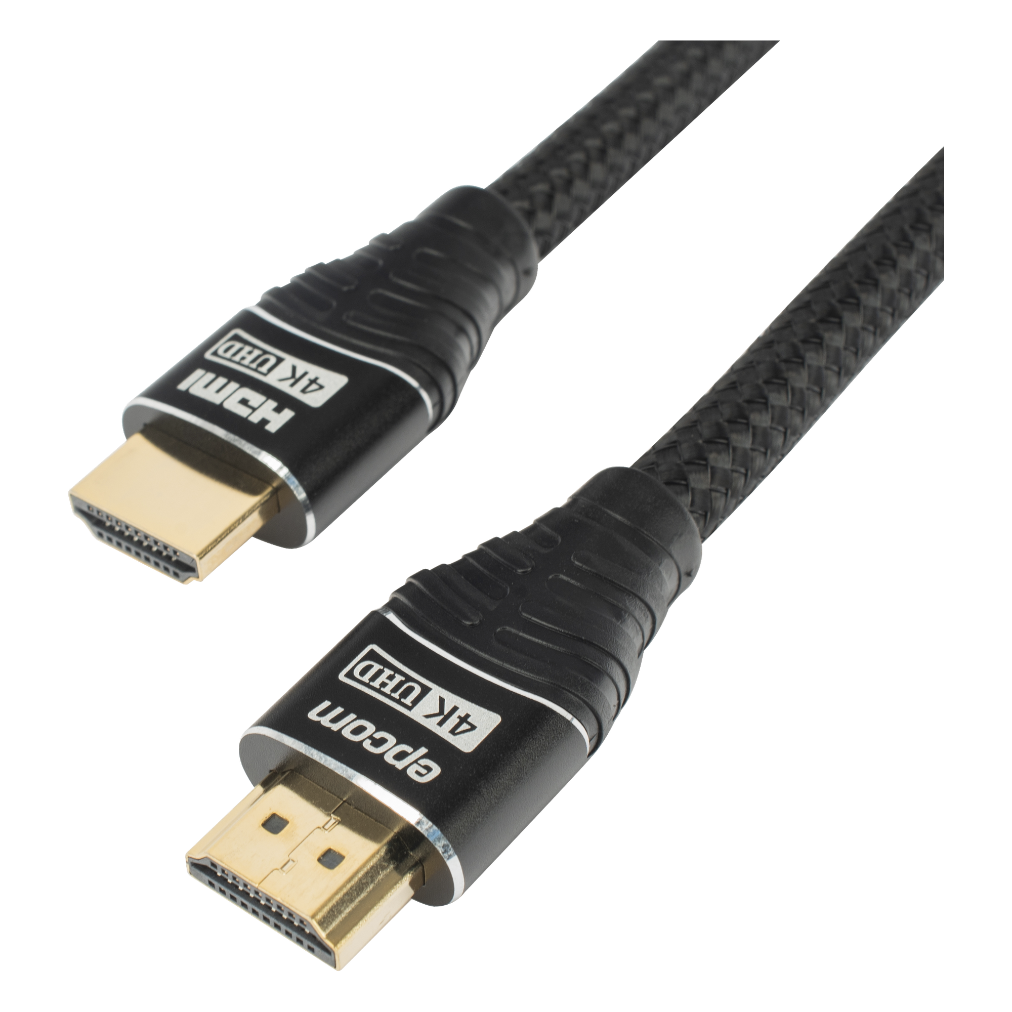 Cable HDMI de 10 Metros (32.81 Pies) | Alta Definición | Longitud | Versión 2.0 | Alta Velocidad 18Gbps | 4K@60Hz | Conectores Chapados en Oro | Tipo Redondo — EPCOM PROAUDIO · SKU EP-RH-4K-10M