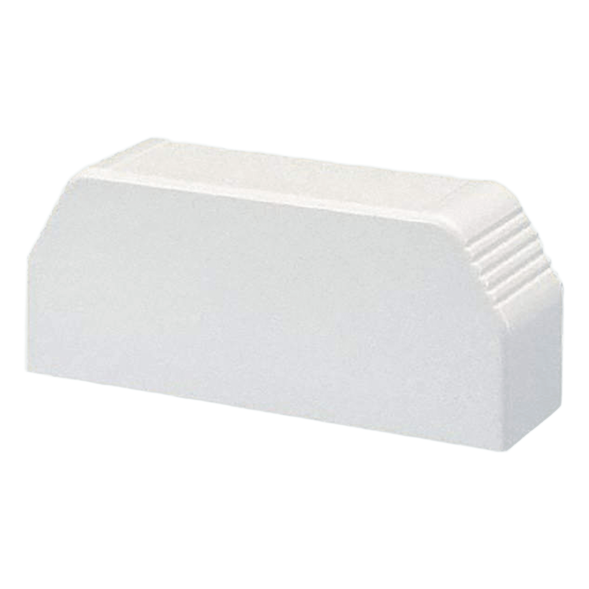 Tapa final, para uso con canaleta T70, Material PVC Rígido, Color Blanco — PANDUIT · SKU T70ECWH