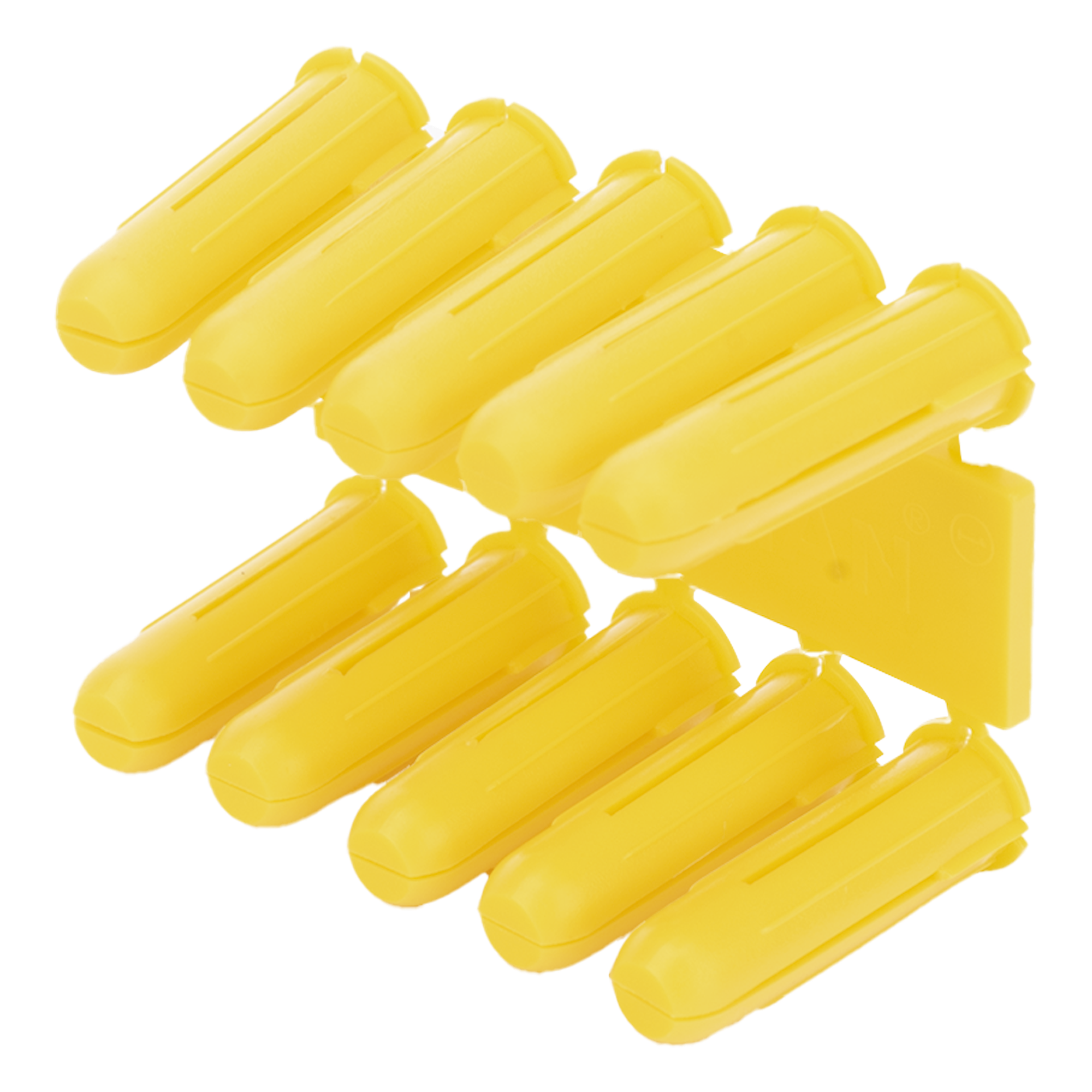 Taquete amarillo 7/32" para tornillos 8mm x 1" (100pzs) (1102-02100) — THORSMAN · SKU TP-1X
