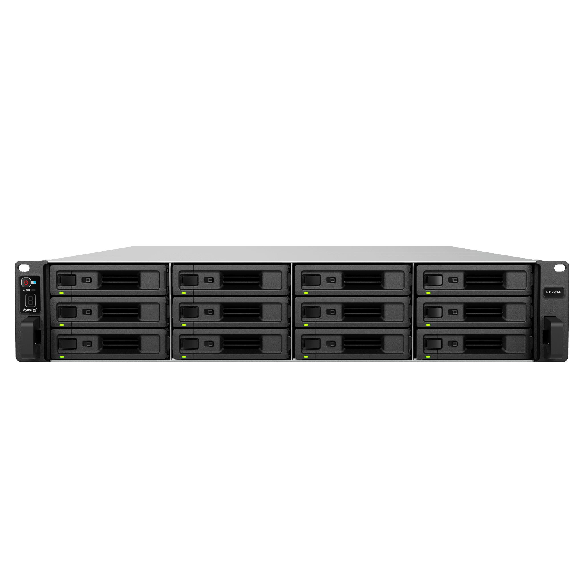 Unidad de Expansión Synology RX1225RP | 12 Bahías para Unidades 3.5" y 2.5" SATA HDD/SSD | Intercambio en Caliente | Fuente de Alimentación Redundante | Compatible con Synology DSM .