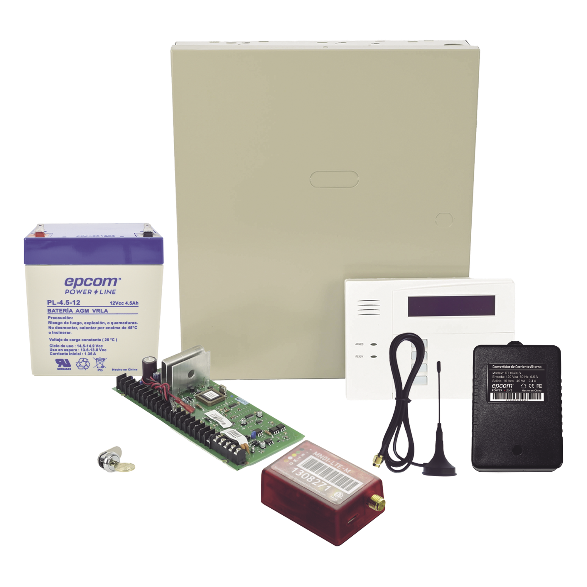 Kit de panel de alarma VISTA-48LA con comunicador celular 4G LTE-M/5G, teclado-receptor 6160RF y 2 años de datos incluidos — HONEYWELL HOME RESIDEO · SKU VISTA48MN02/6160RF