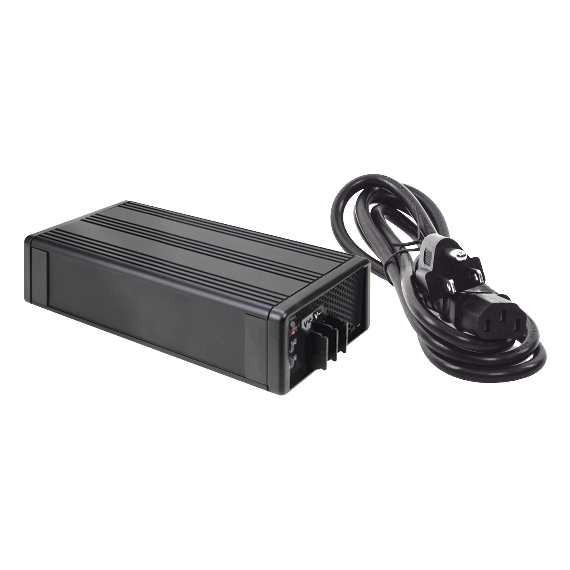 Cargador para Baterías de Plomo Ácido y Litio / 13.5A / 12V / Bancos de 55 a 180 Ah/ Con cable de alimentación — MEANWELL · SKU NPB24012TB/K