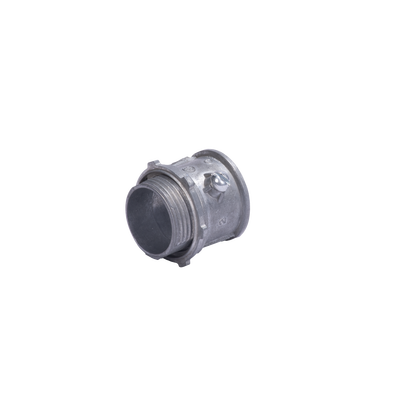 Conector 2" (52mm) pared delgada con tornillo galvanizado etiqueta verde — JUPITER · SKU JU-PD-200-CON