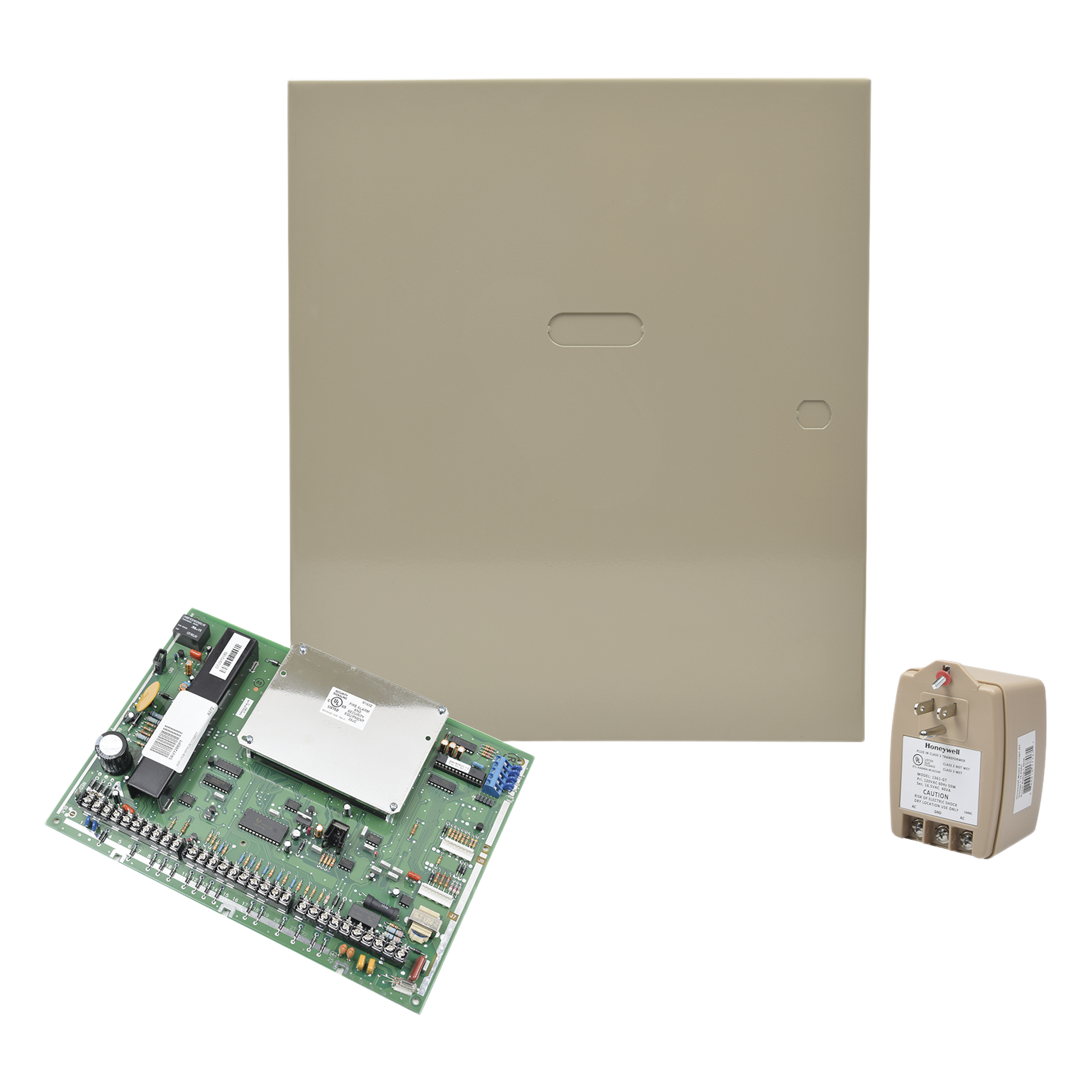Panel de control de alarma de intrusión con 9 zonas cableadas, expandible hasta 87 zonas, con 8 particiones — HONEYWELL HOME RESIDEO · SKU VISTA-50P