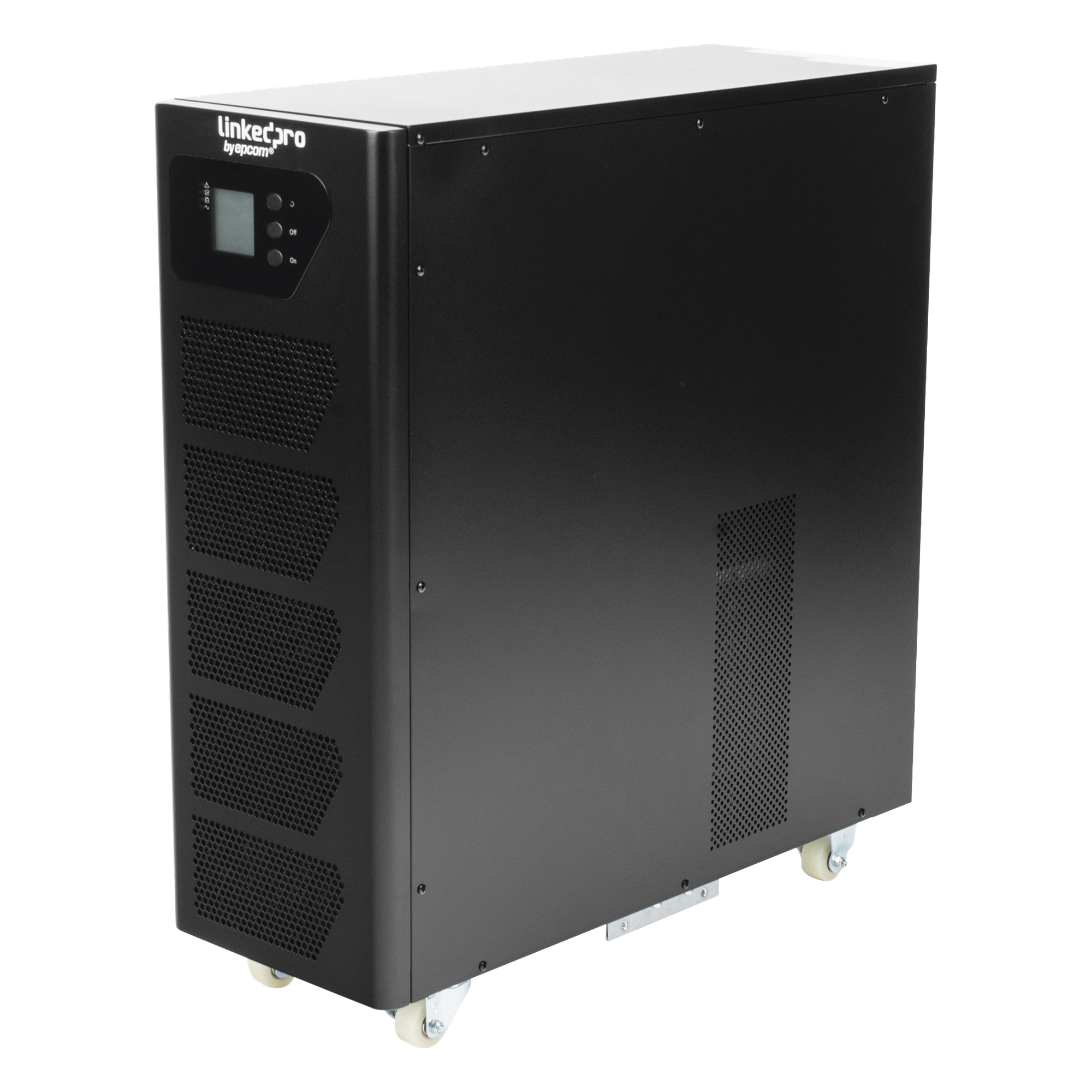 UPS Tipo Torre de 10KVA / Online Doble Conversión / Salida Fase Dividida 220V o 2 x 120V / Paralelismo hasta 4 Unidades / Pantalla LCD Táctil 7" / Onda Senoidal Pura