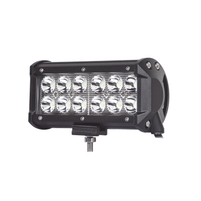 Barra de Luz de 12 LED, 1500 Lúmenes, 18 watts, 10-30 Vcc, IP67, 6.5 pulgadas