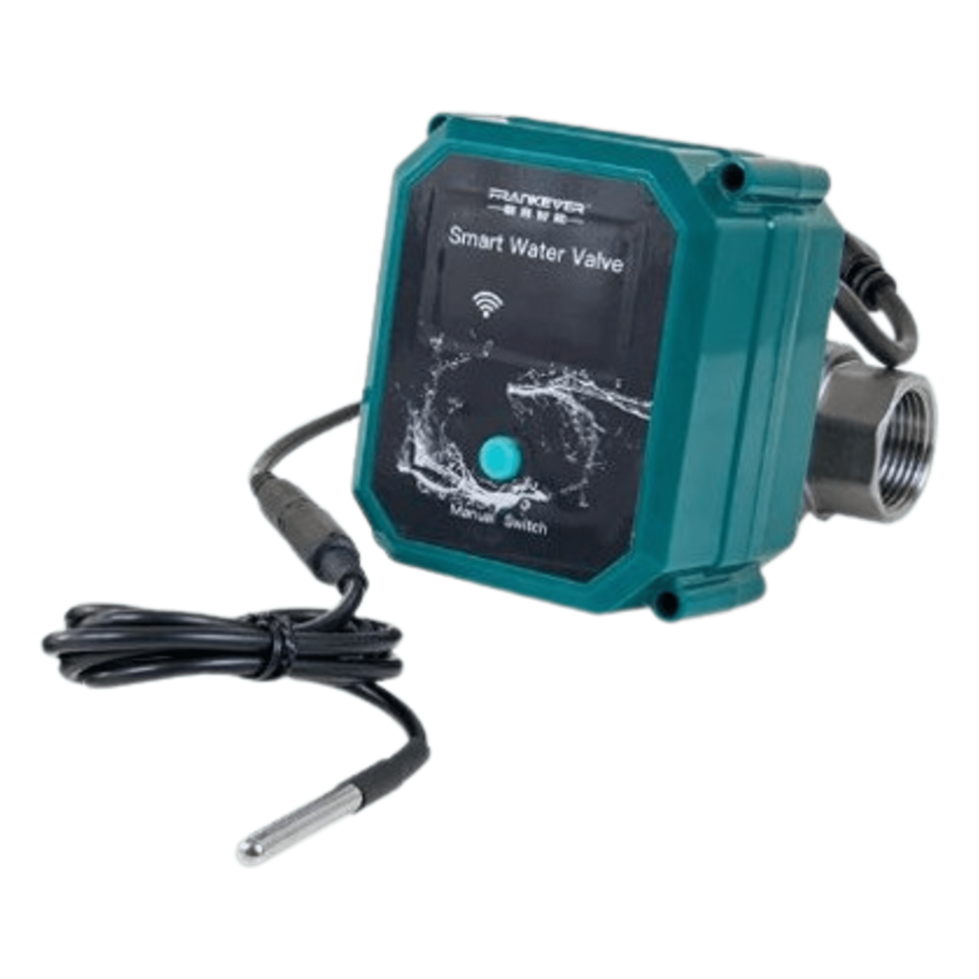 Válvula inteligente DN20 (3/4´´) conexión Wifi 2.4 para control de agua / DC 5V / IP67 — SHELLY · SKU SHELLYVALVEDN20