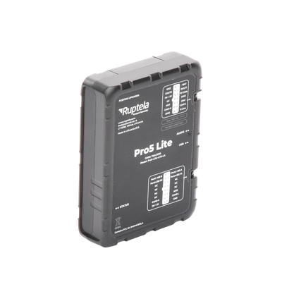 Tracker GPS Pro5 Lite / LTE CAT1 bis (4G), GSM (2G) / Lectura de Datos CAN / Monitoreo de Audio, Temperatura y Combustible / Pequeño con Nano SIM / Conectividad BLE / Protección Avanzada
