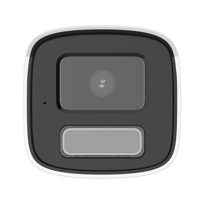[Dual Light] Bala IP 8 Megapixel  (4K) / Lente 4 mm / 50 mts IR + 50 mts Luz Blanca / Micrófono Integrado / ACUSENSE Lite / Exterior IP67 / H.265 / PoE  / Micro SD