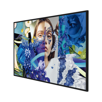Pantalla LED de 55" para Publicidad Digital / SLIM / 500 Nits / Programación de Horarios / Contenido Personalizado / Sistema Operativo Android / 2 Entradas USB / WiFi