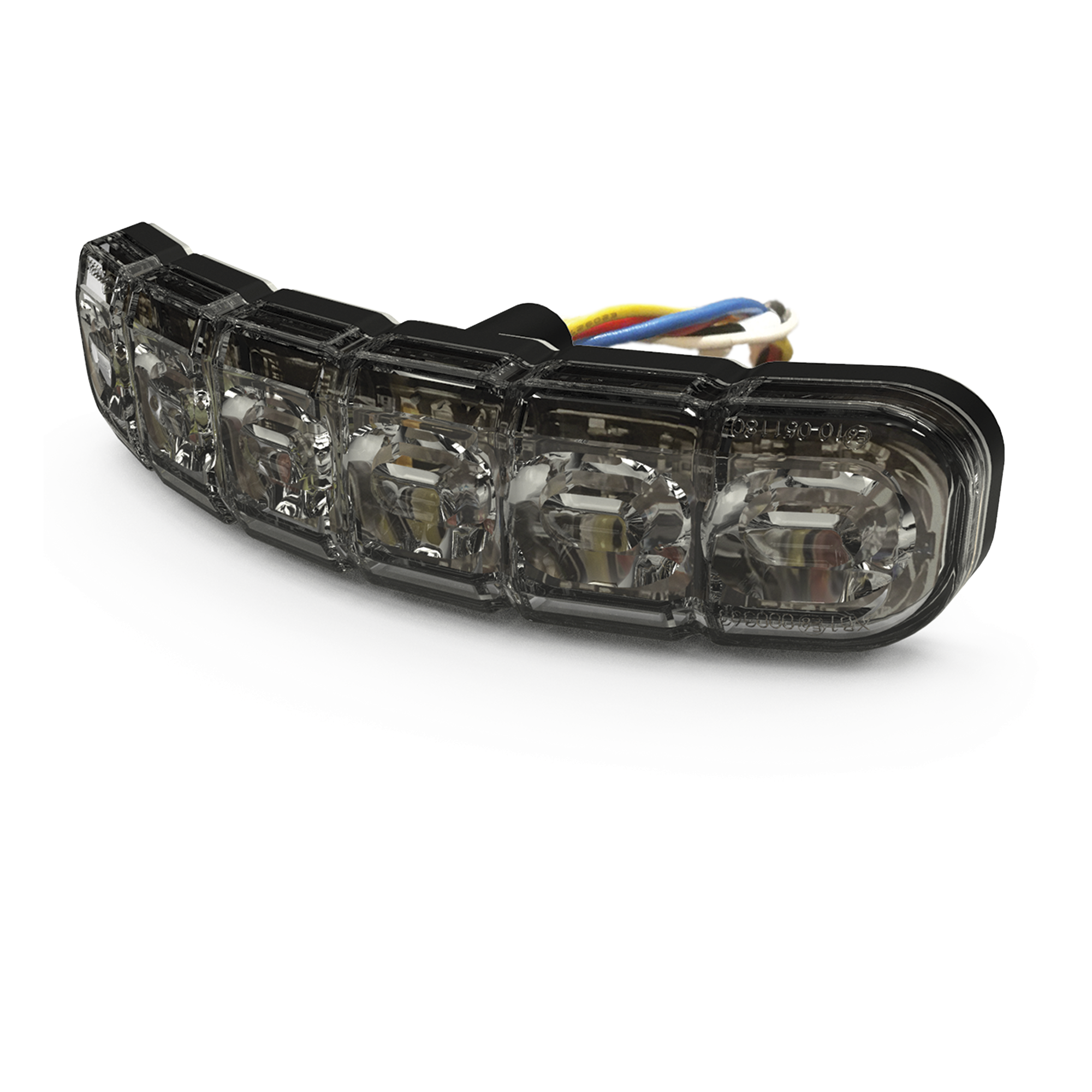 Luz Auxiliar de 12 LED, Rojo /Blanco, Lente Transparente — ECCO · SKU ED3794RW