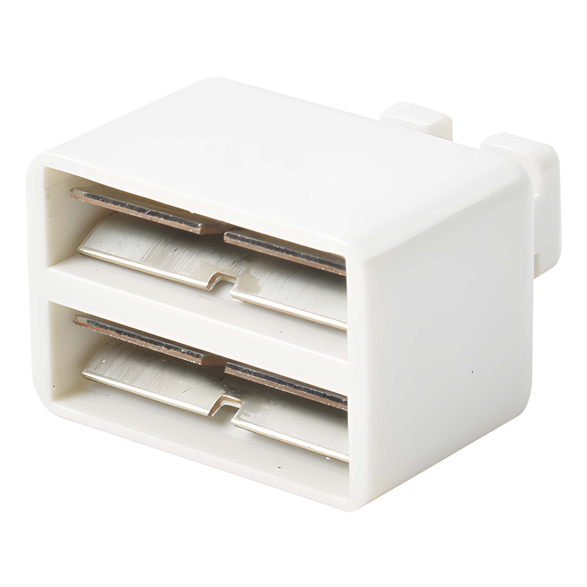 Clip de Puente, Para Uso con Regletas S66 de Siemon, de 1 Par, Color Blanco — SIEMON · SKU SMBC-2-2