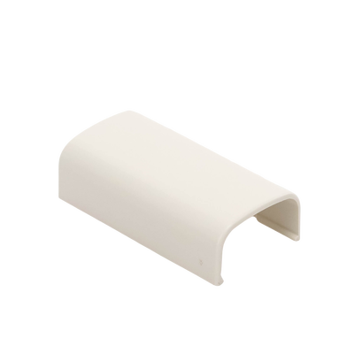 Unión recta, para uso con canaleta LD5, material ABS, Color Blanco Mate