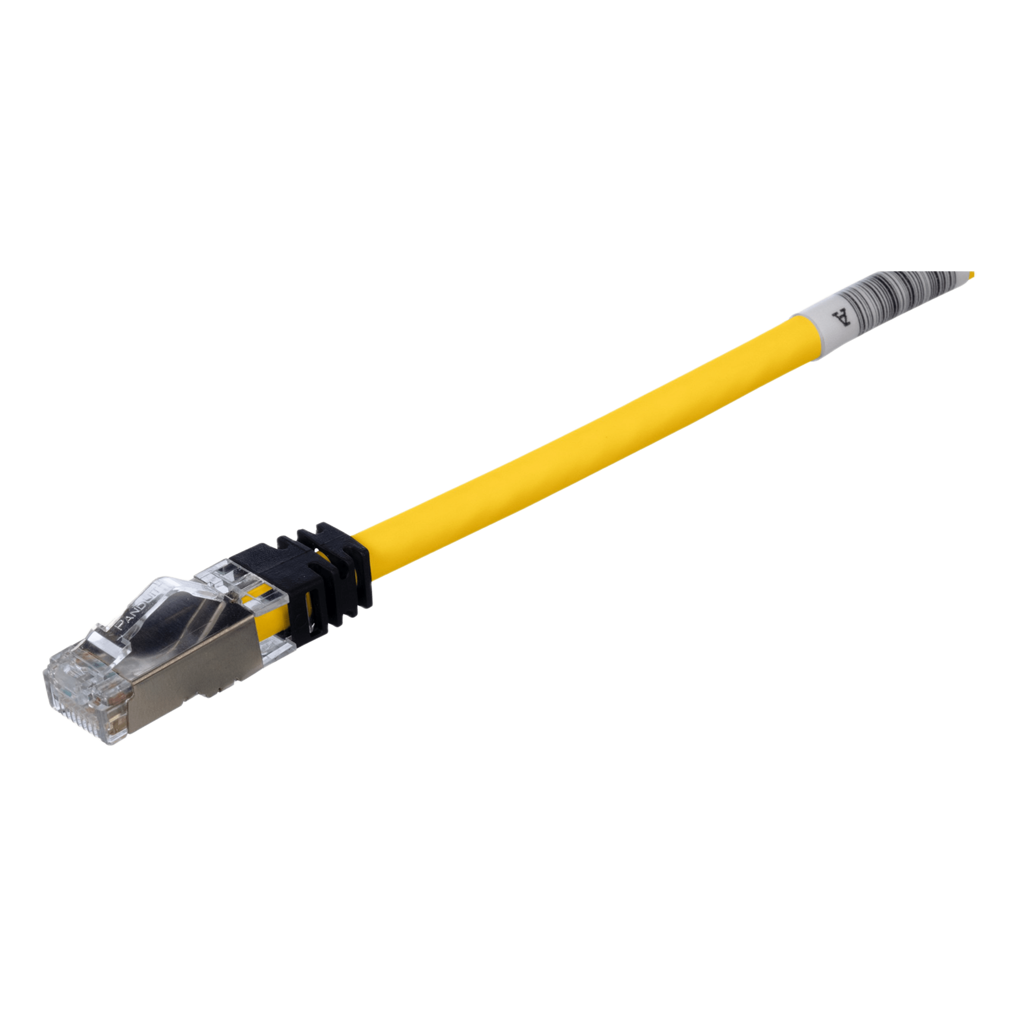 Patch Cord Cat6A, Blindado S/FTP, CM/LS0H, 3 Metros, Color Amarillo — PANDUIT · SKU STP6X3MYL