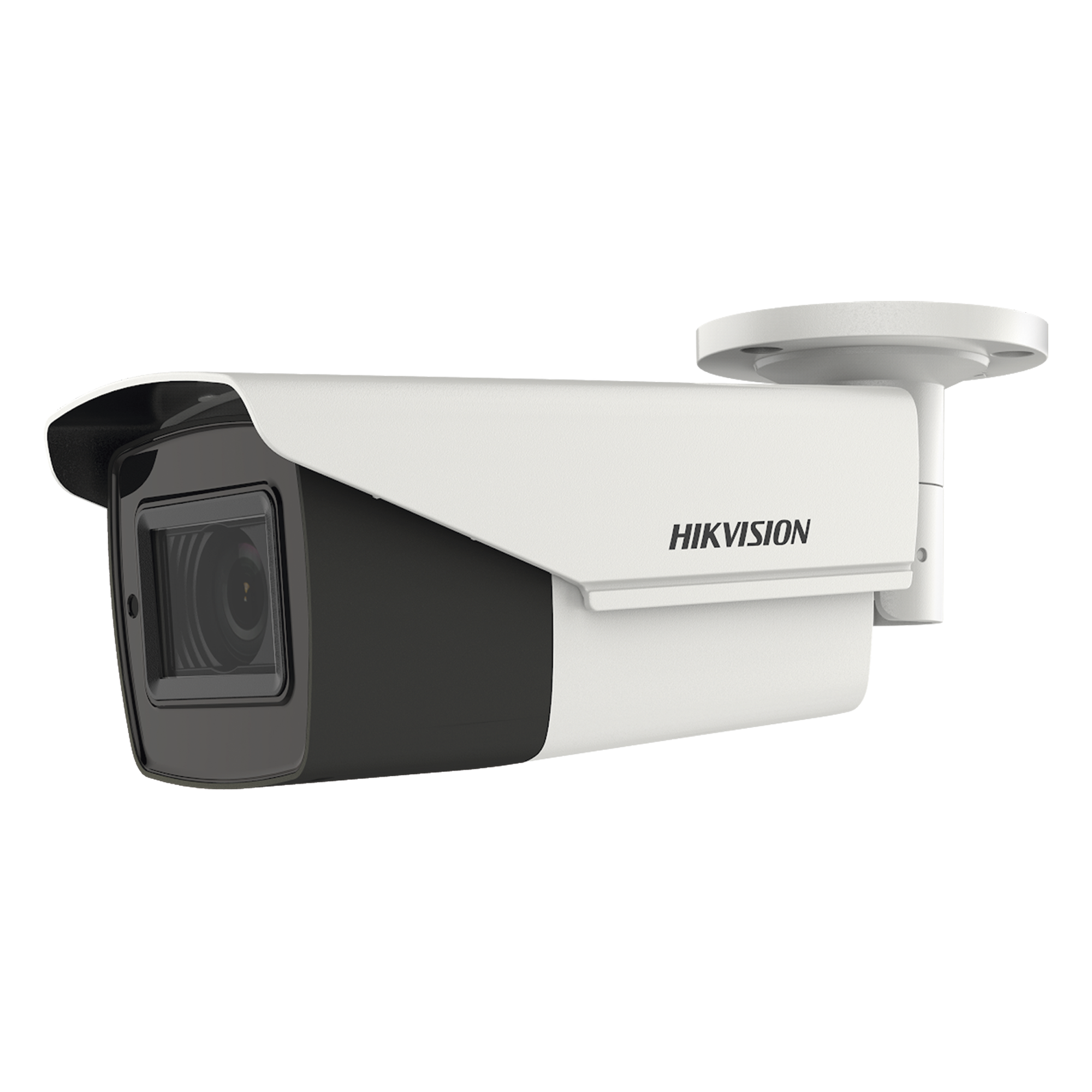 Bala TURBOHD 4K (8 Megapixeles) / Lente Mot. 2.7 a 13.5 mm / IR EXIR Inteligente 80 mts / Exterior IP67 / Soporta 12 Vcc & 24 VCA / dWDR — HIKVISION · SKU DS-2CE19U1T-AIT3ZF
