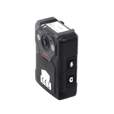 Body Camera Portátil / Grabación a 2K (4 Megapixel) / Fotos de Hasta 40 Megapixel / IP67 / H.265 / 64 GB de Almacenamiento / Microfono Integrado / GPS