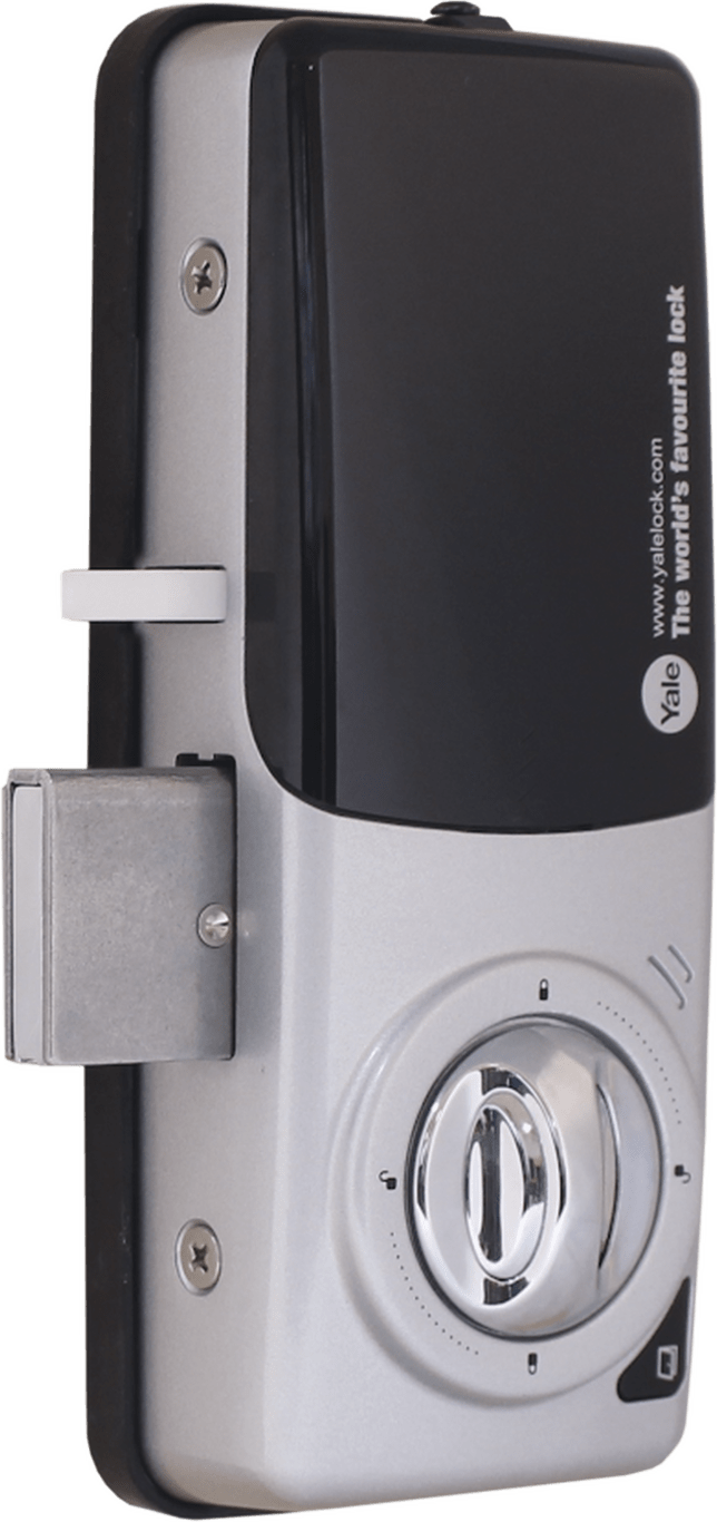 Cerrojo Slim / 11 mm / 40 Usuarios / Código PIN / Alarma / Cierre Automático / 4 Pilas AA / Puerto 9V / RF Opcional