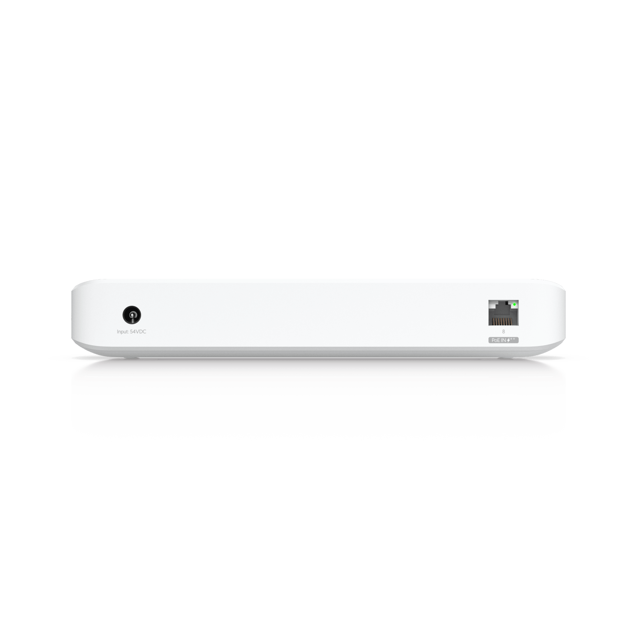 USW Ultra Switch de 8 Puertos GbE (7 Puertos PoE+ y 1 Puerto Entrada PoE++) con Opciones de Montaje Versátiles