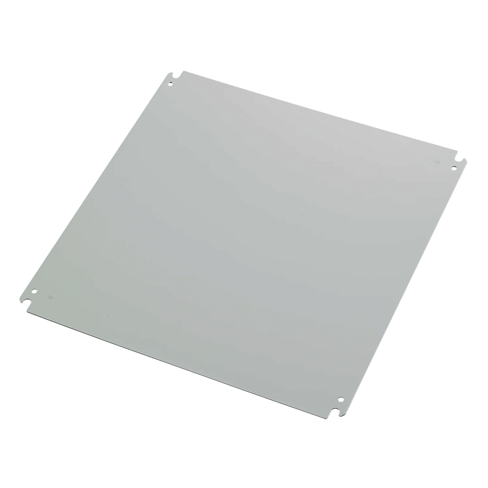 Gabinete de Uso Exterior MAS 500 x 400 x 210 mm NEMA 4/12/13; IP66; IK10 de Acero Dulce 1.5 mm con Platina de Montaje Incluida Color Gris Claro