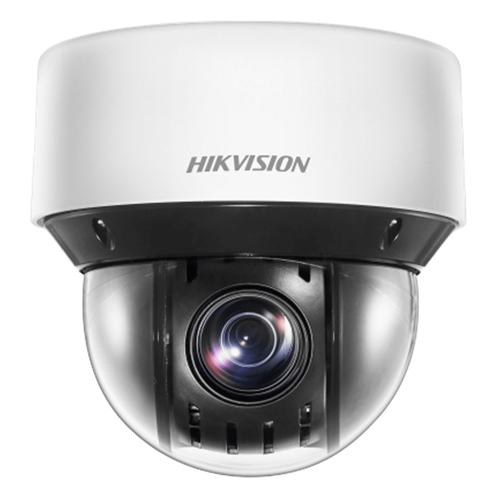 Mini Domo IP PTZ / 2 Megapixel / 25X Zoom Óptico / IR Inteligente 50 m (164 ft) / WDR 120 dB / Autoseguimiento / PoE+ / IP66 — HIKVISION · SKU DS-2DE4A225IWG1-E
