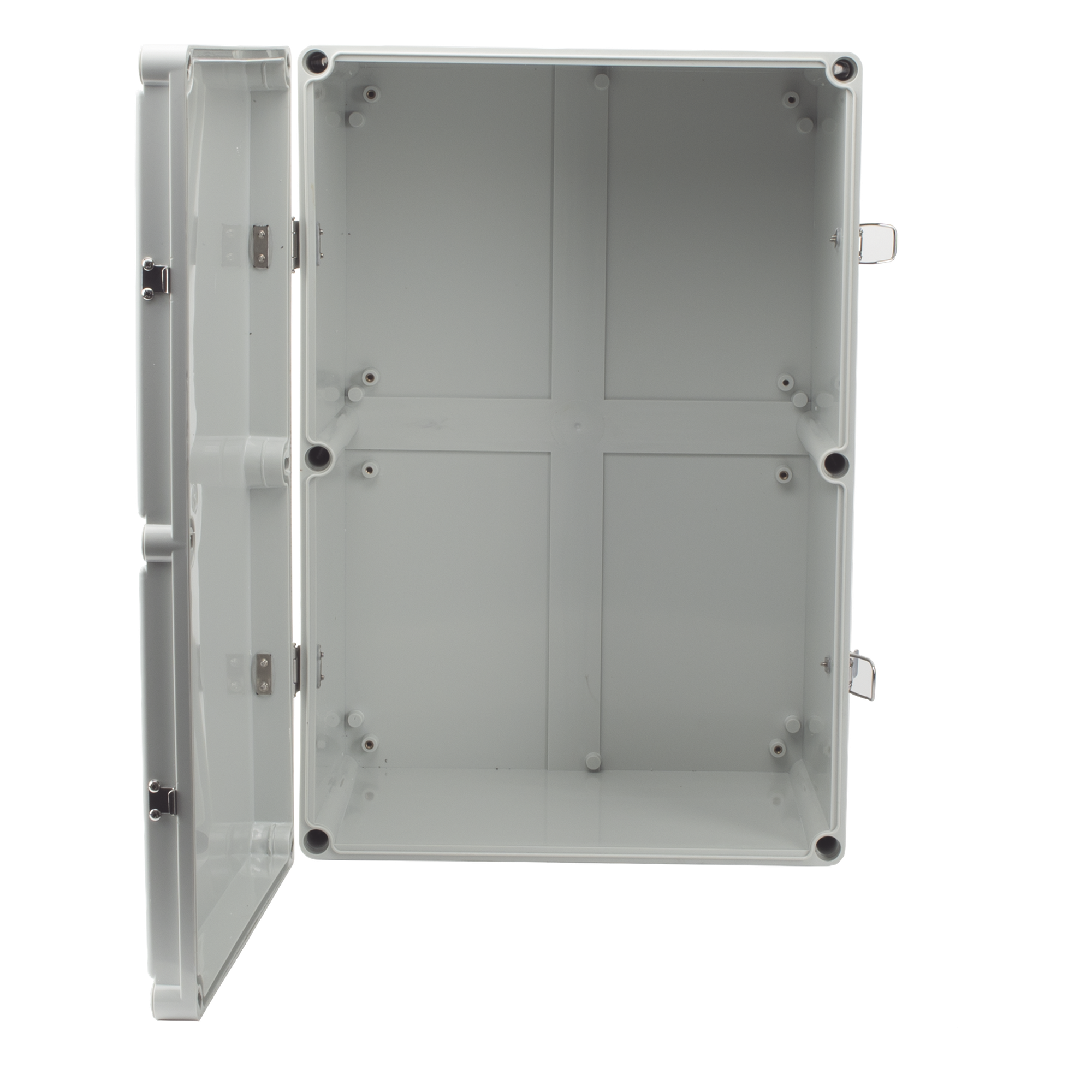 Gabinete Plástico para Exterior / IP65 / 560 x 380 x 265 mm / ABS / -20 a 60°C / Cierre por Broche