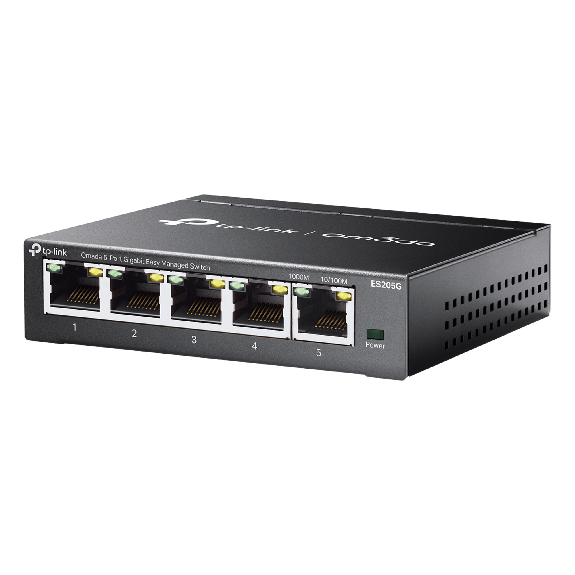 Switch Gestionado SDN / 5 Puertos Gigabit / 10 Gbps Capacidad Switching / 7.4 Mpps Forwarding Rate / Fanless / VLAN 802.1Q / QoS 8 Colas