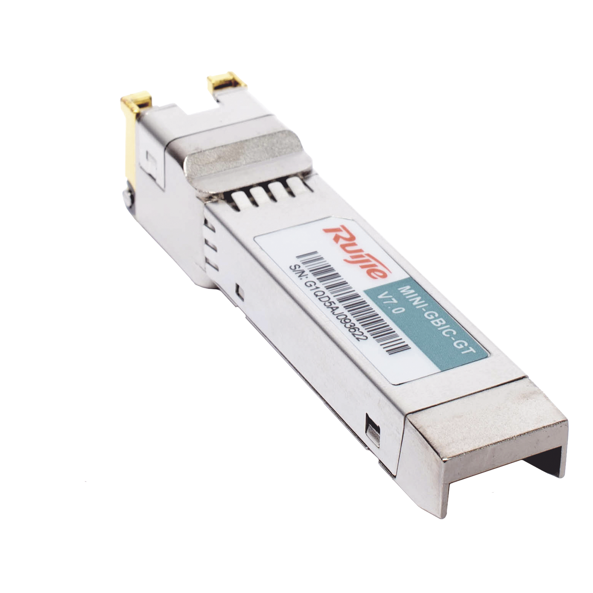 Transceptor MINI-GBIC SFP a RJ45 1GB hasta 100 metros — RUIJIE · SKU MINI-GBIC-GT