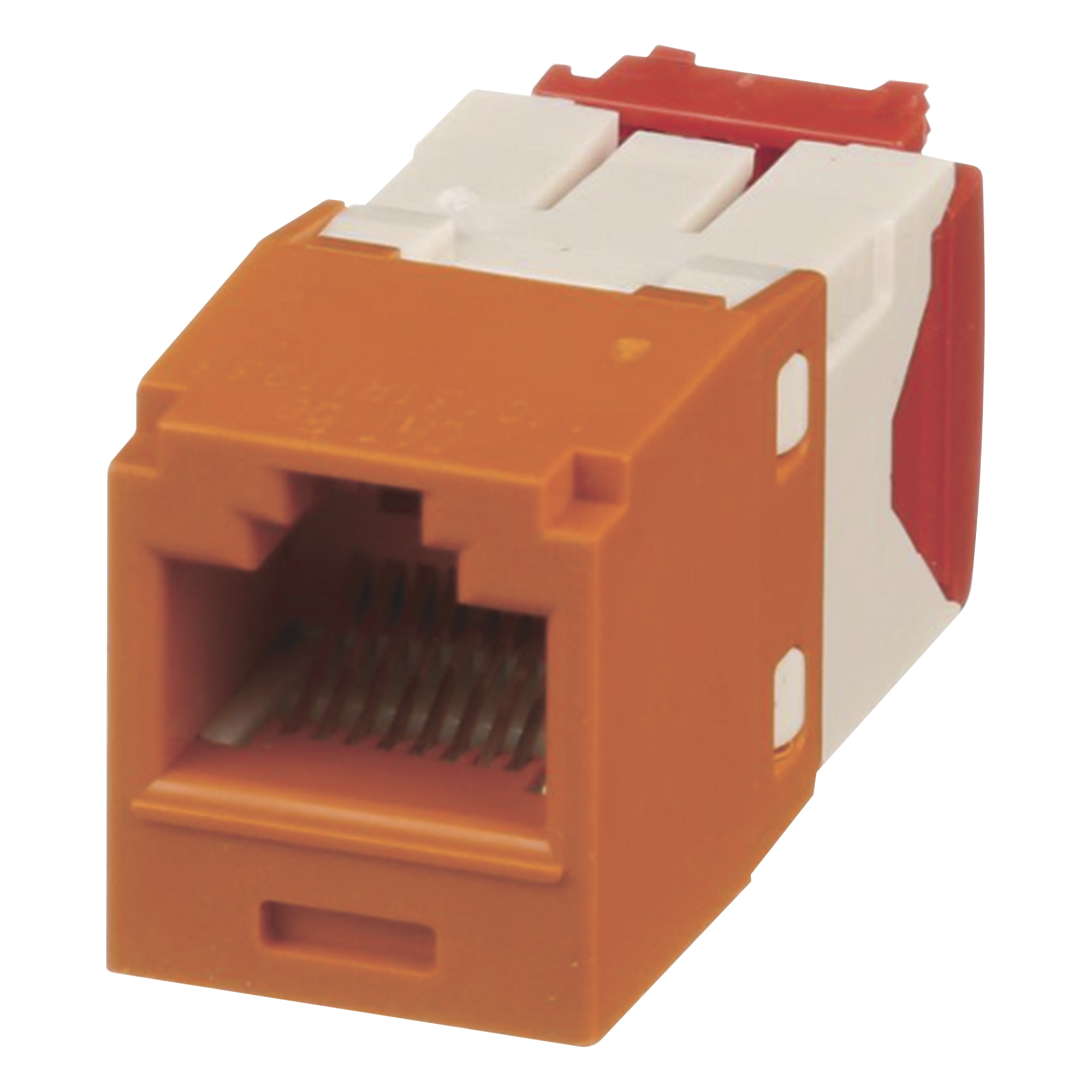Conector Jack RJ45 / Categoría 5e / 8P8C / Terminación TG / Sin Herramienta de Impacto / -10°C a 65°C / 3.28 pies de Alcance de Frecuencia — PANDUIT · SKU CJ5E88TGOR
