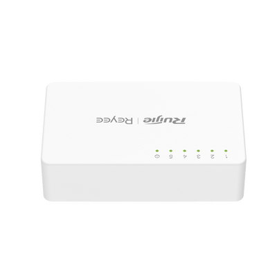 Switch no administrable, Visible en la Topología de la Nube, 5 puertos 10/100 Mbps