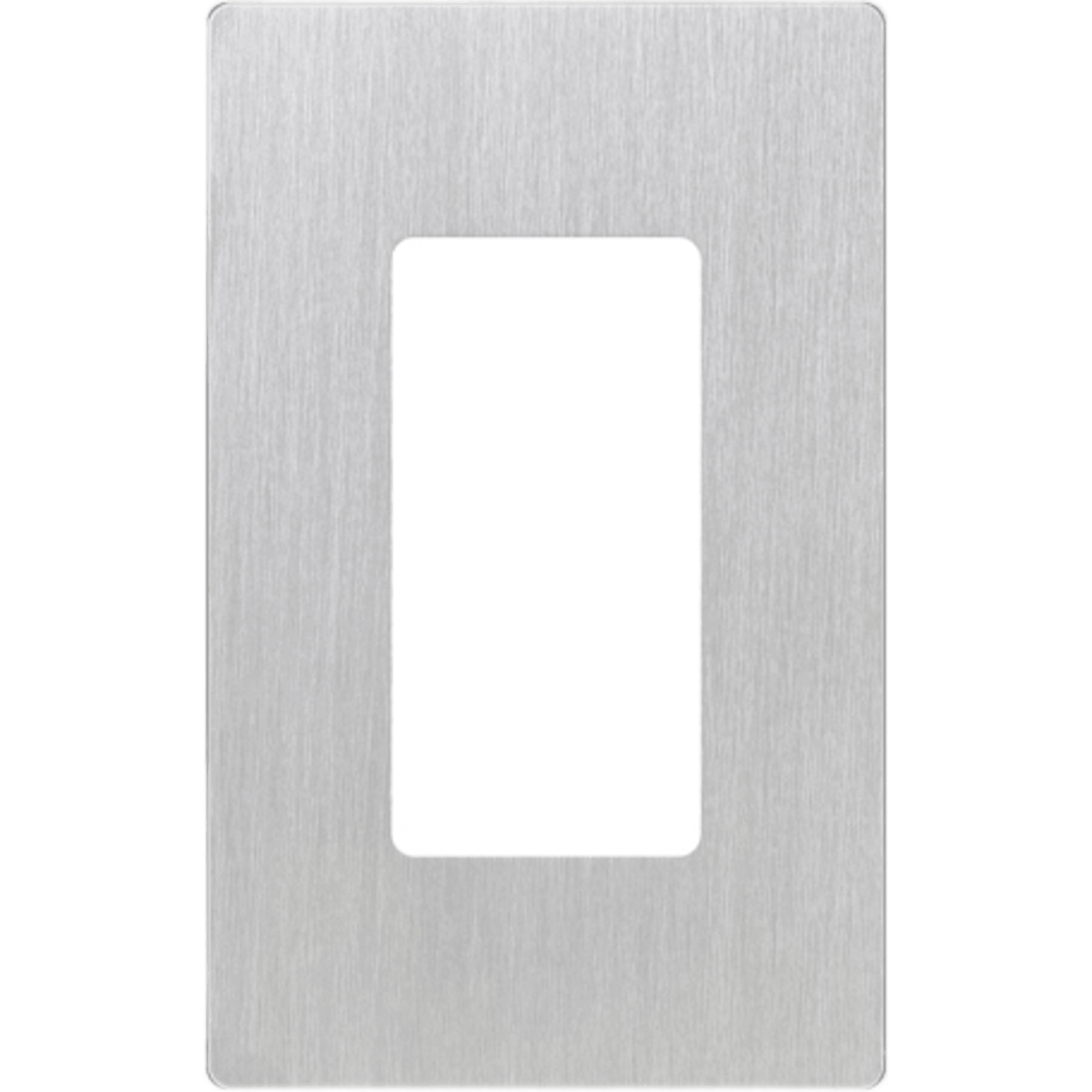 Tapa Color Metálico para interruptor o dimmer Lutron, 1 gang, limpio y moderno