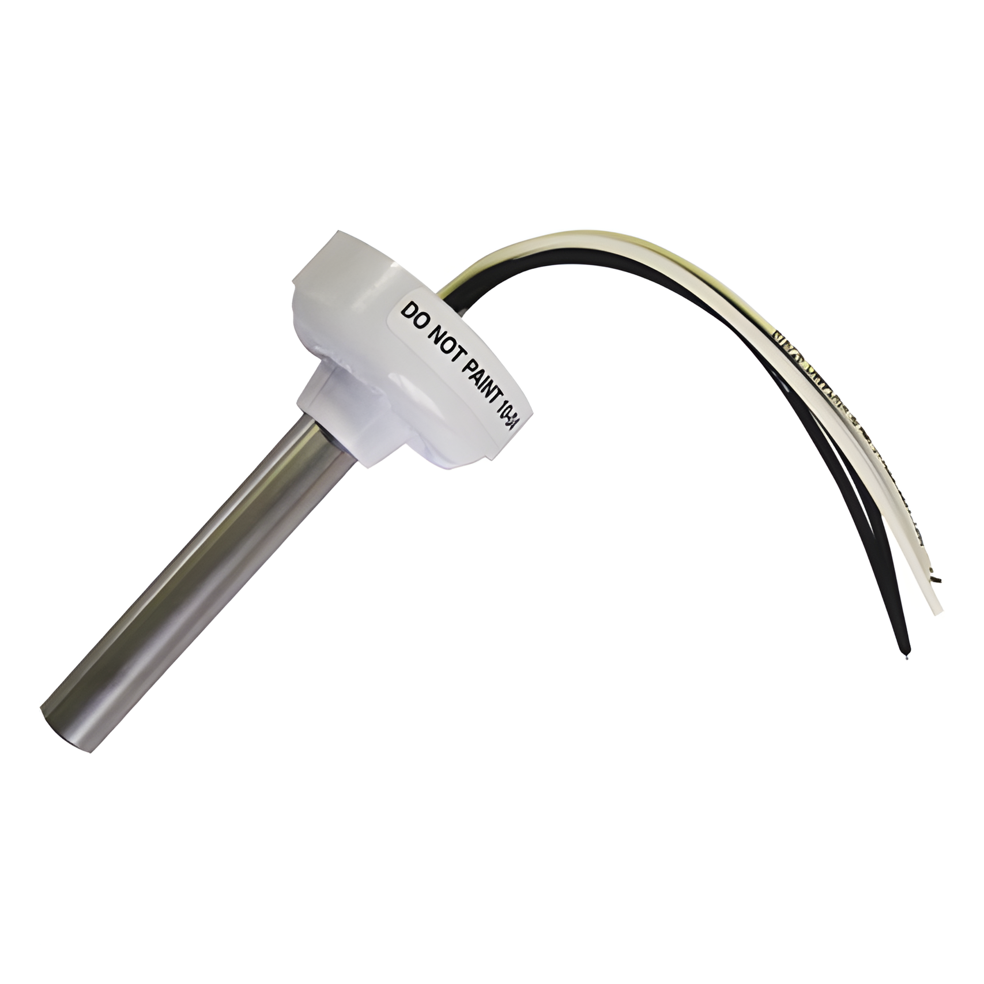 Detector térmico convencional tipo pigtail para intemperie, activación 135°F (57°C), sellado hermético, sin base — FIRE-LITE · SKU 302-AW-135