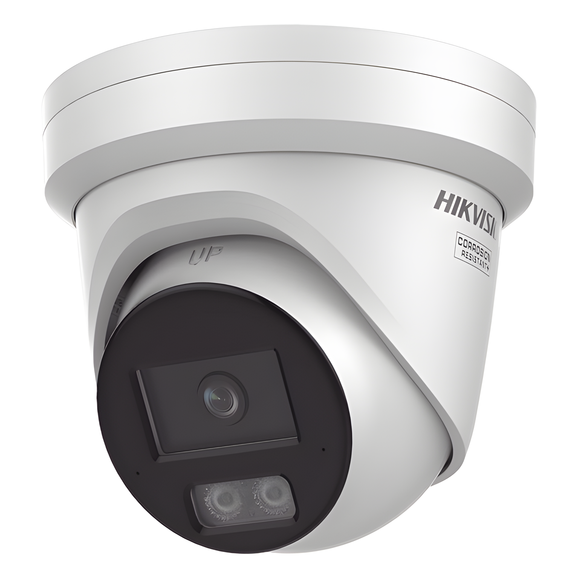 Turret IP / 6 Megapixel / Lente 2.8 mm / 98 ft IR + Luz Blanca / 2 Micrófonos / IP67 NEMA 4X / WDR 130 dB / AcuSense 3.0 / AcuSeek — HIKVISION · SKU DS-2CD2367G3-LIS2UY/SL