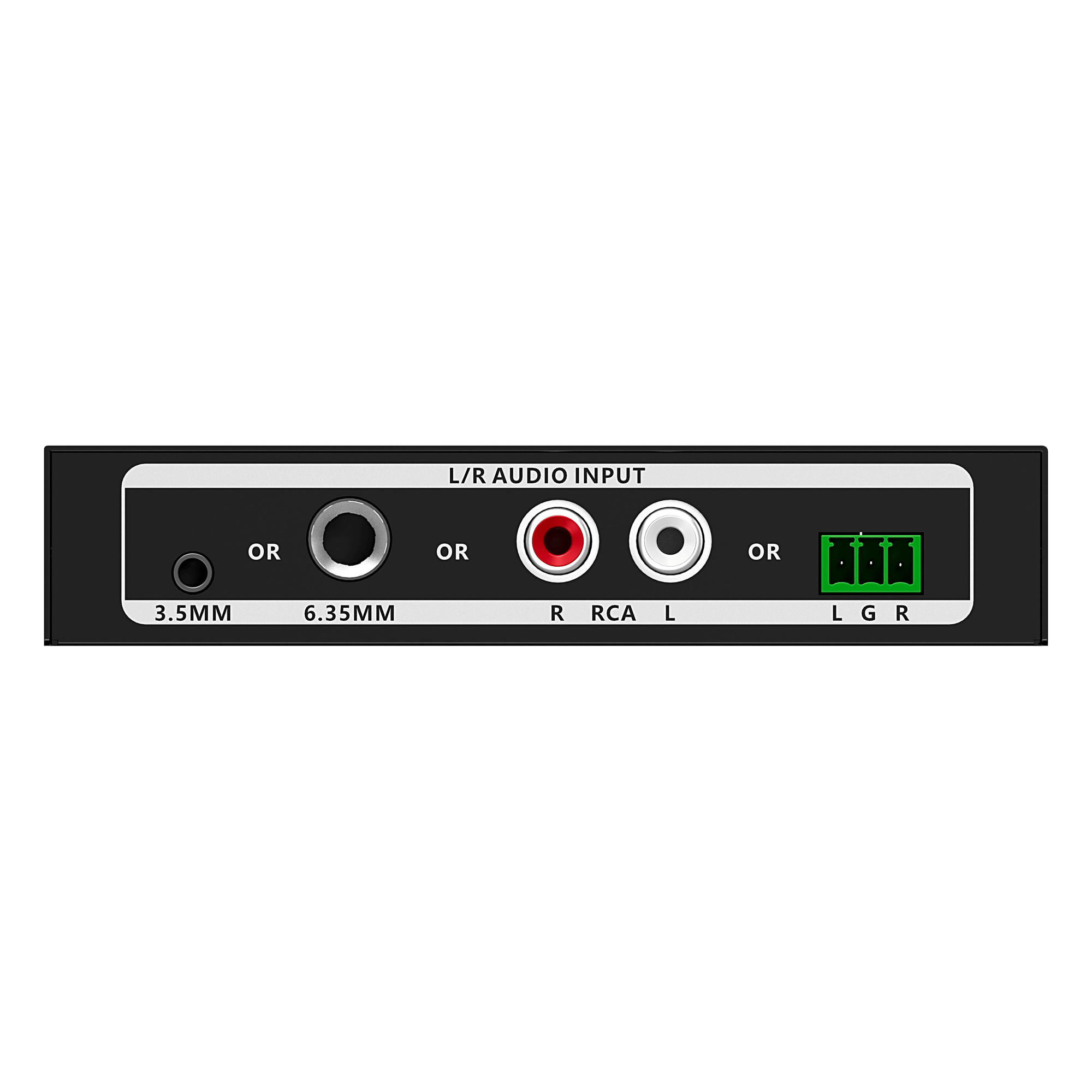 Extensor de Audio sobre IP / PCM 2.0 / Alcance 120 m (393.7 ft) / Matriz Flexible 1:1 1:N N:N / Múltiples Interfaces Analógicas / Protección ESD Nivel 2
