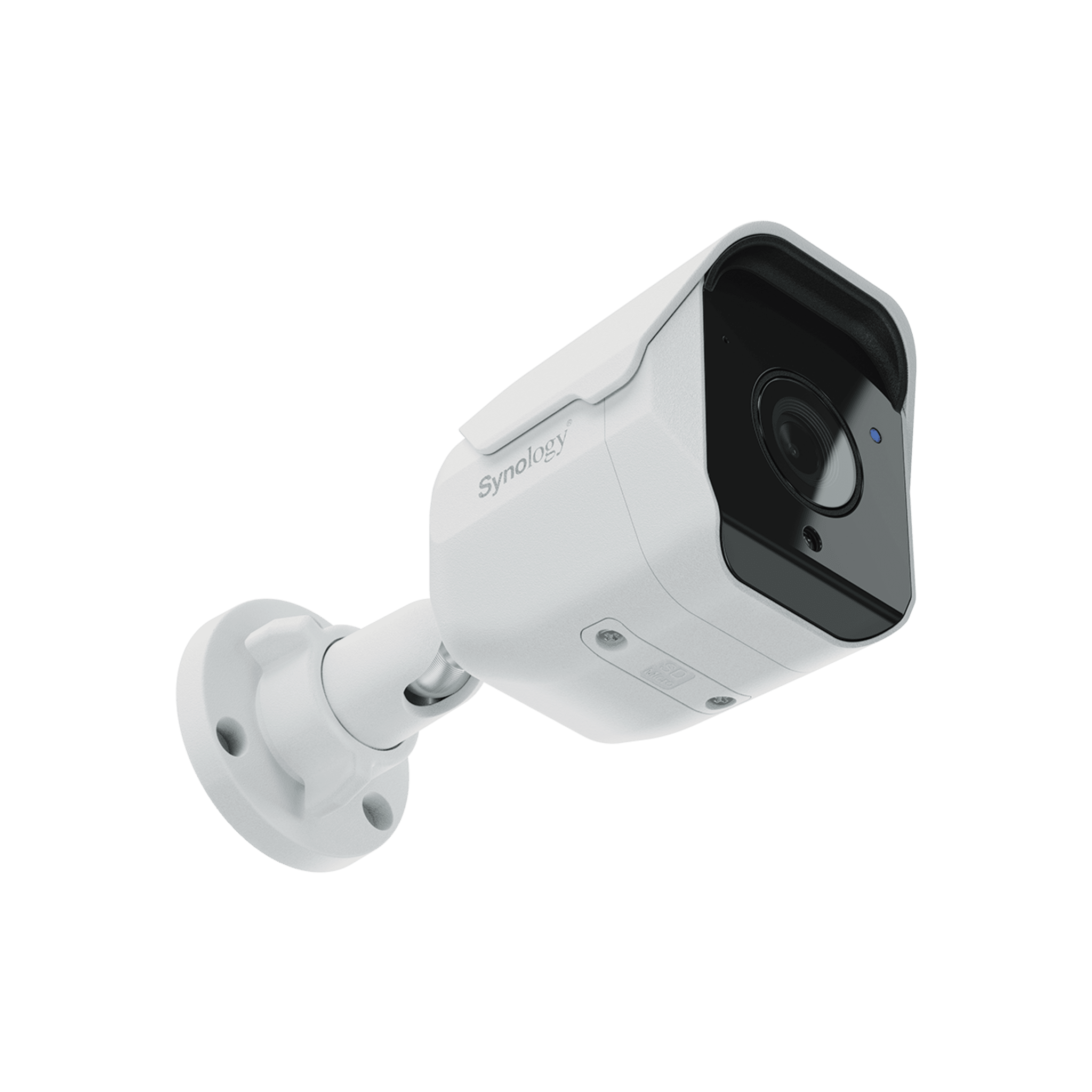 Cámara de Vigilancia BC500 | 5 Megapíxeles (2880x1620) | Lente 2.8 mm (110° H) | Visión Nocturna 30 mts | IP67 | IA para Detección de Personas y Vehículos | Compatible con Surveillance Station | Almacenamiento en mic