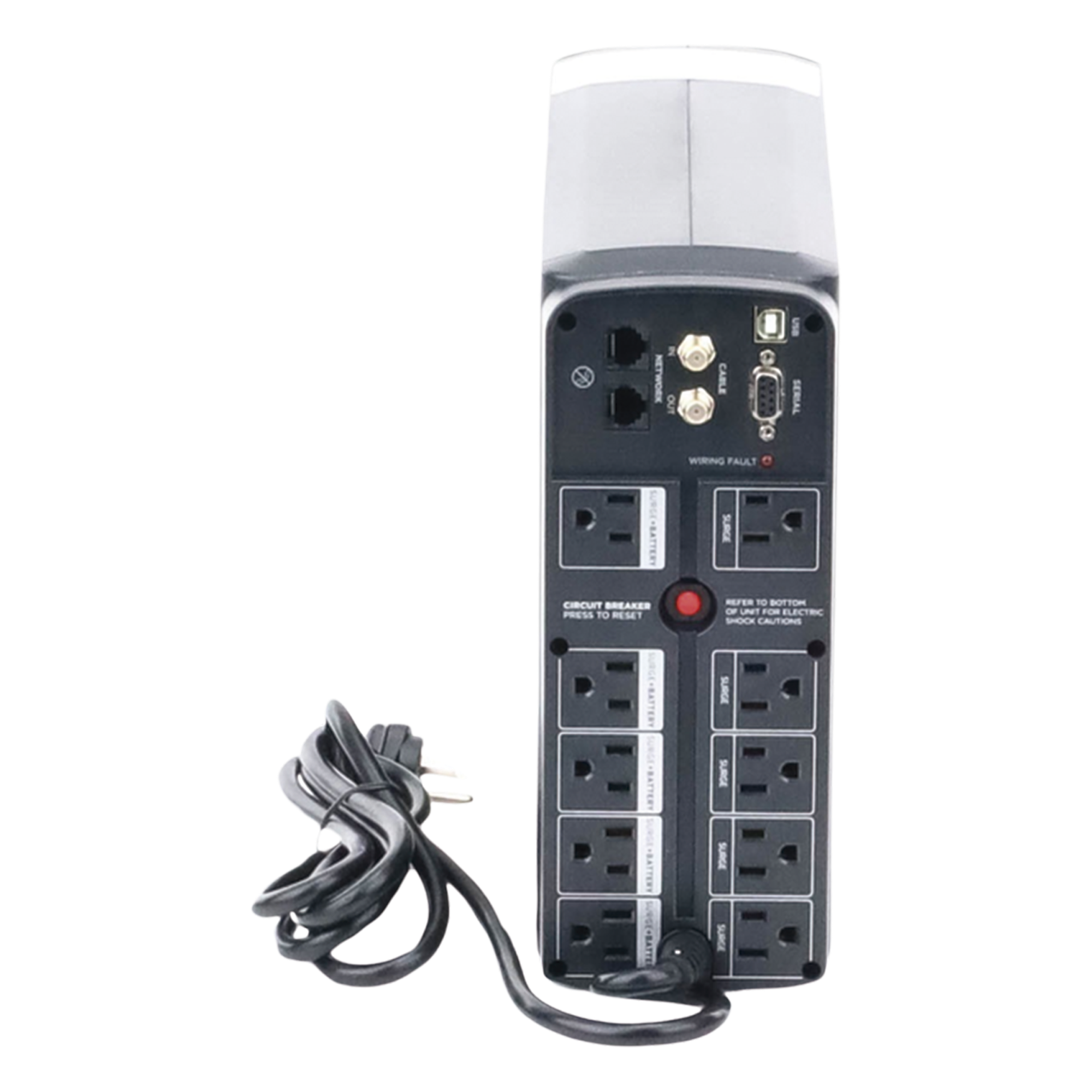 UPS Línea Interactiva / 1350 VA / 815 W / 10 Tomas NEMA 5-15R / LCD Multifunción / AVR / Supresión 1500 J