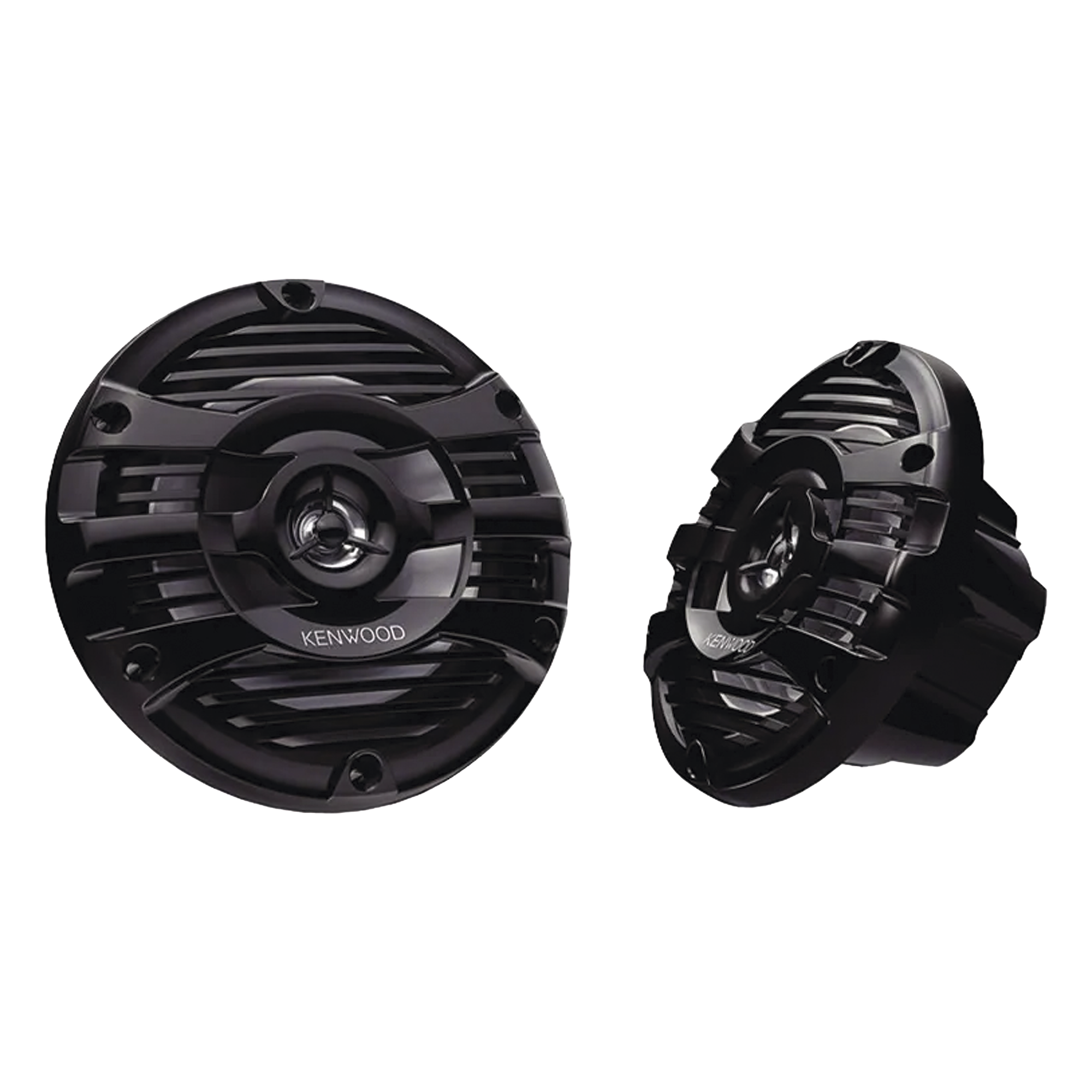 Par de Altavoz Marino de 6.5" / 2 Vías / 4 Ohm / 50W RMS / PP Resistente al Agua / Rejilla UV — JVC KENWOOD · SKU KFC-1653MRB
