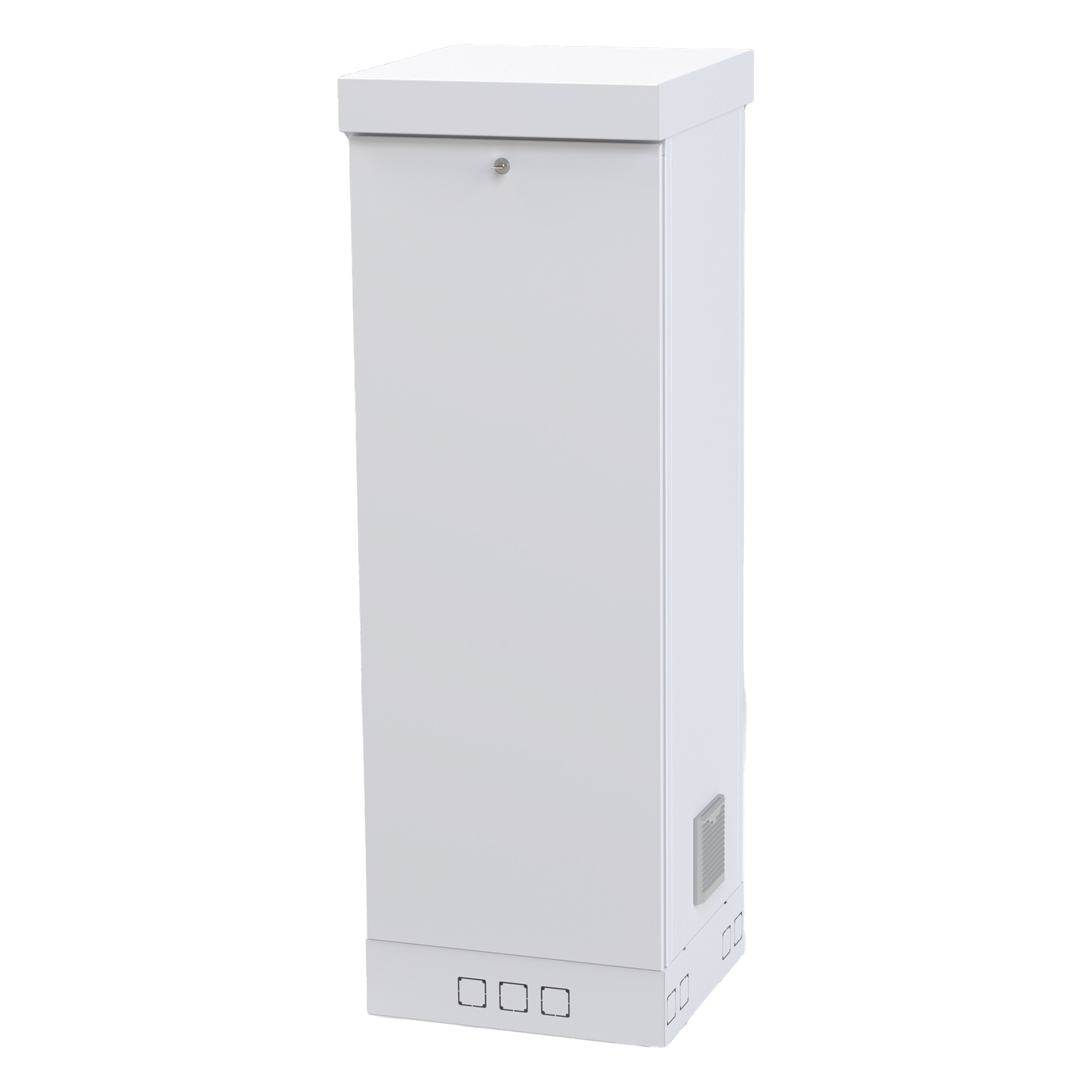 Gabinete para Piso, Capacidad, 31 Unidades de Rack, Doble puerta y Postes frontales e intermedios ajustables, Color Blanco, Se envía el Gabinete Armado. — LINKEDPRO BY EPCOM · SKU LF-RE-06-05-31UW