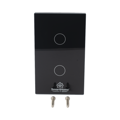 (ZigBee) Apagador switch inalámbrico ZigBee, control de 2 regresos de carga, 110V