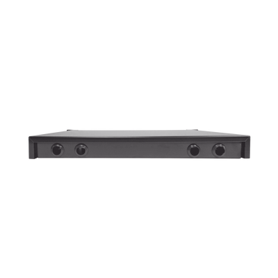 Distribuidor de Fibra Óptica Deslizable, Vacío, 19 Pulgadas (48.26 cm), Acepta 24 Adaptadores LC Duplex o LC Simplex o 24 SC Simplex, 1U