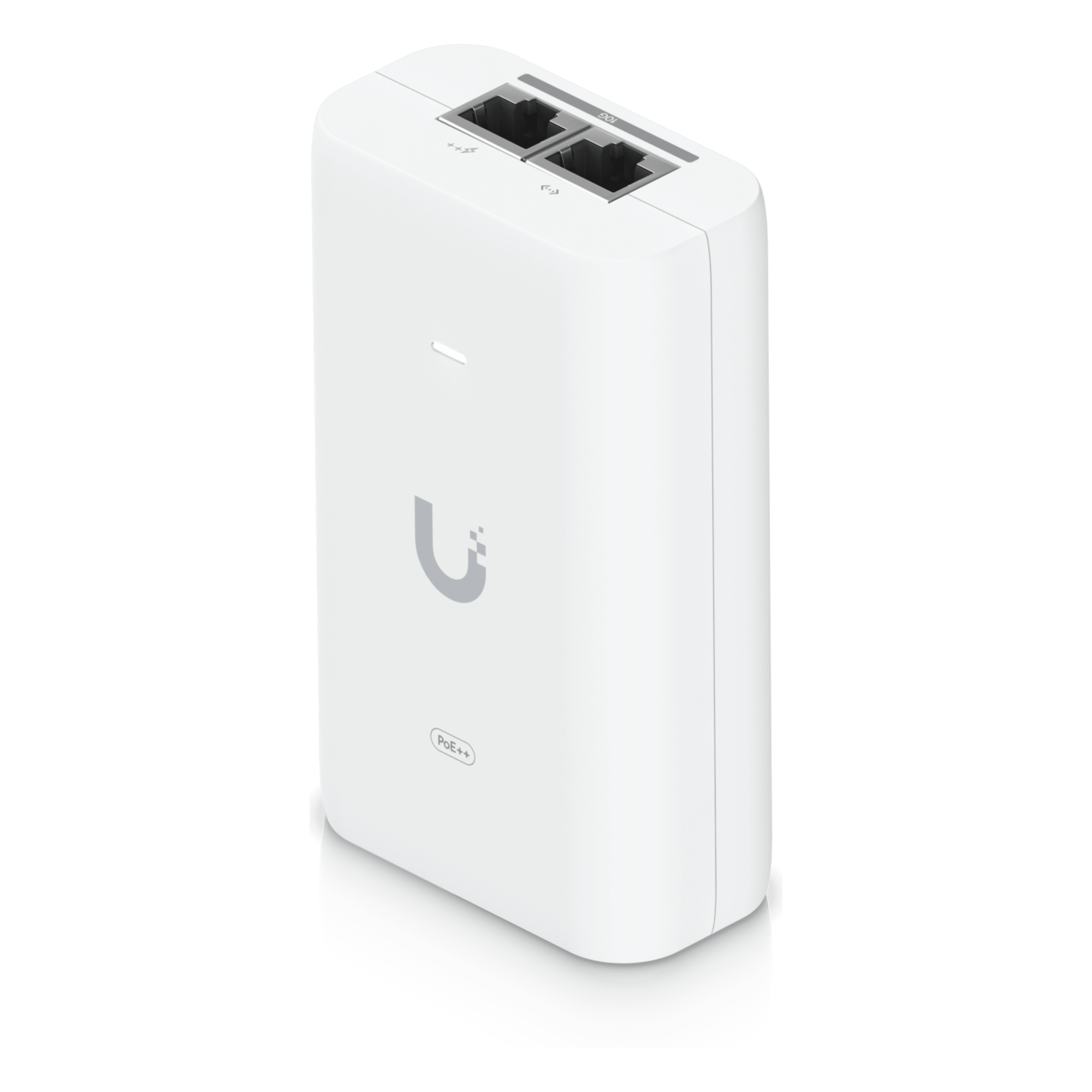 Adaptador PoE++ / 54V DC @ 1.12A / hasta 60W / Puertos 10 GbE / Protección de Sobretensiones — UBIQUITI · SKU UACC-POE++-10G