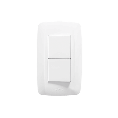 Apagador Escalera Doble de 127 v~60 Hz 10 A / Color Blanco. — JWJ · SKU JTL-B72-06