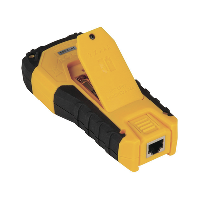 Tester de Cable LAN Scout™ Jr. 2/ Para: Prueba aprobada/ Error de Cableado/ Falla de Circuito Abierto o Cortocircuito/ Par Dividido/ Blindaje.