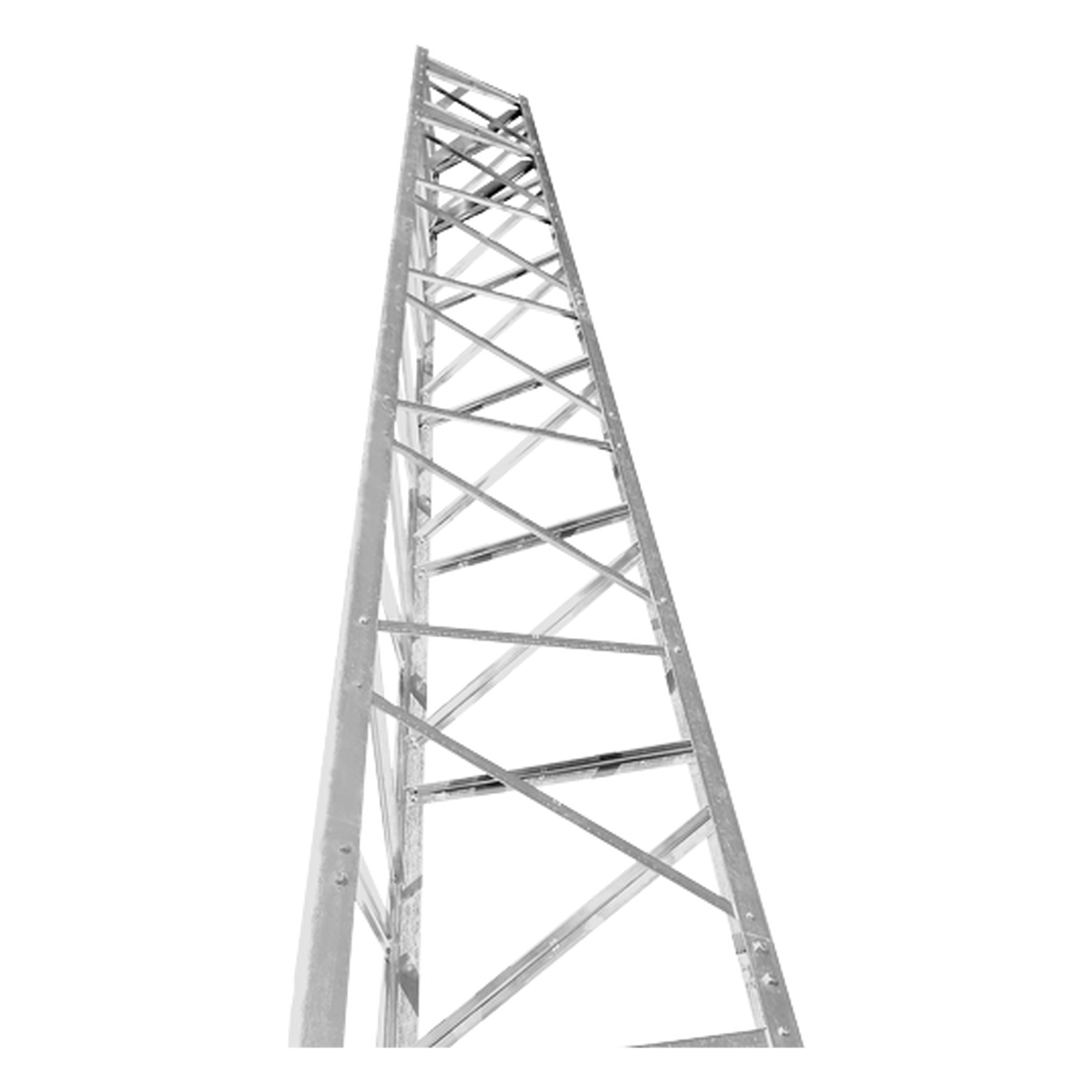 Torre Autosoportada. 24ft (7.3m) Titan T300 Galvanizada (incluye anclaje) — Trylon · SKU TRYT24T300