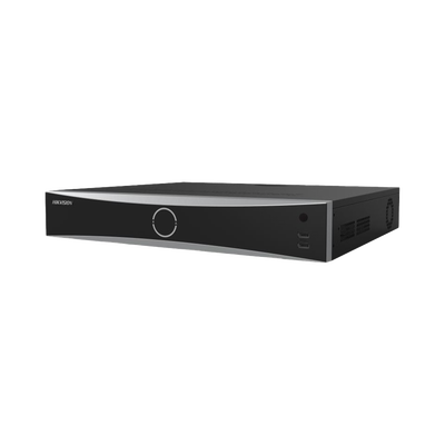[Acusearch] NVR 12 Megapixel (4K) / 16 canales IP / AcuSense (Evita Falsas Alarmas) / Reconocimiento Facial / 4 Bahías de Disco Duro / HDMI en 4K / Alarmas I/O