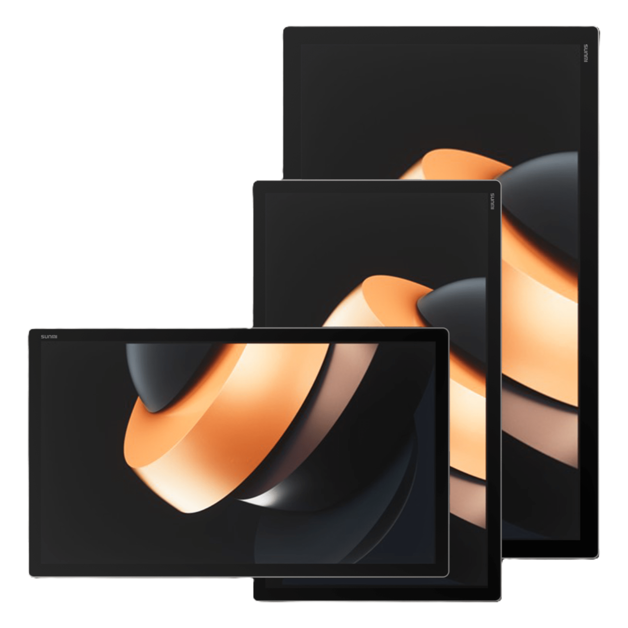 Pantalla Interactiva SUNMI FLEX 3 27"/ Tercera Generación / Diseño Metálico Ultra Delgado / Pantalla Capacitiva Multi-Touch FHD / Procesador Qualcomm Octa-Core / AI Engine / NFC en Pantalla / IP54 / Bluetooth 5.2 / POE · SKU FLEX327HV